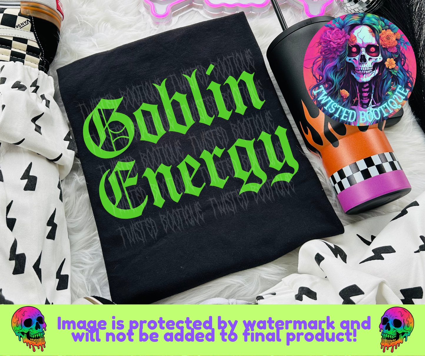 Goblin Energy BLACK APPAREL ONLY