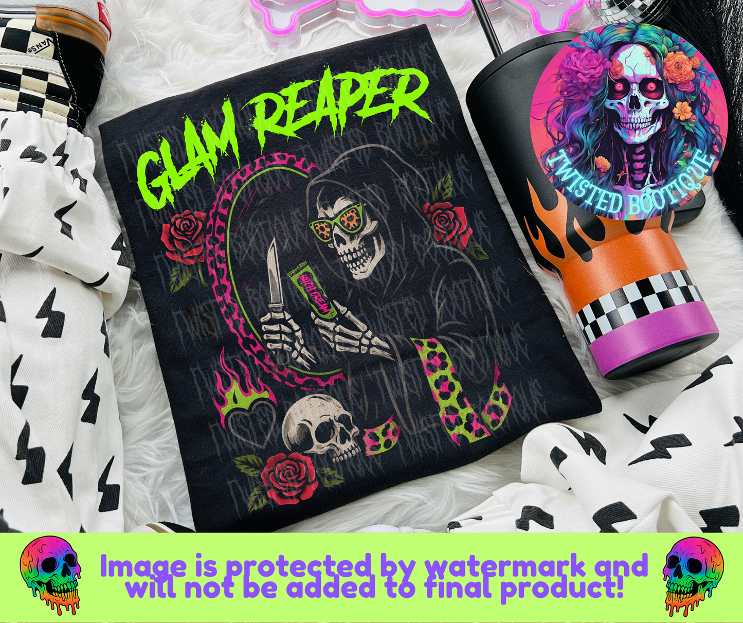 Glam Reaper BLACK APPAREL ONLY