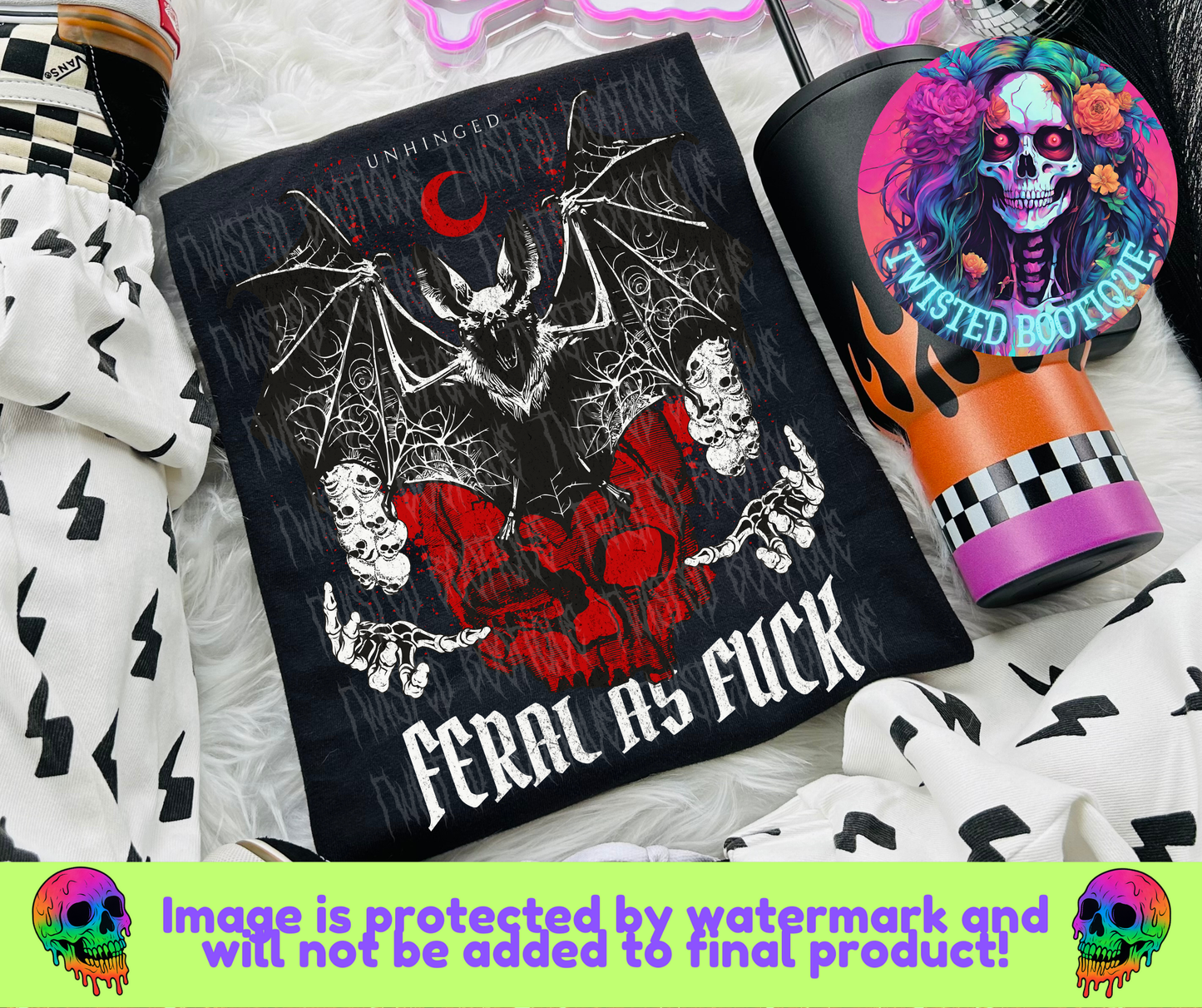 Unhinged BLACK APPAREL ONLY