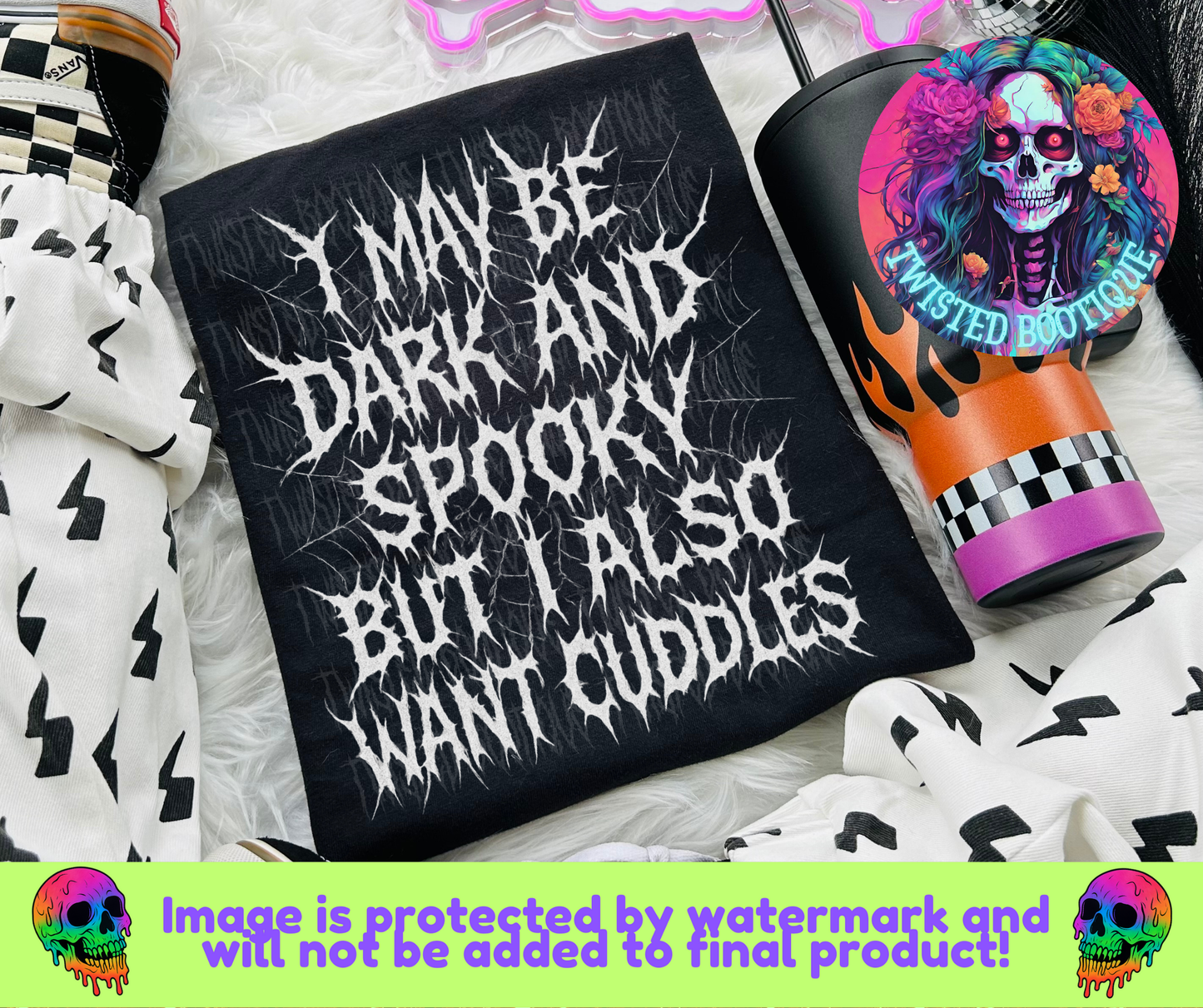 I May Be Dark & Spooky BLACK APPAREL ONLY