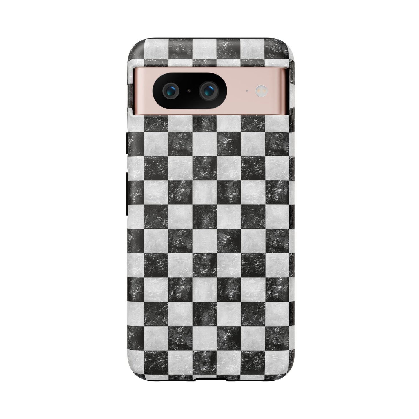 Grunge Checkered Phone Case