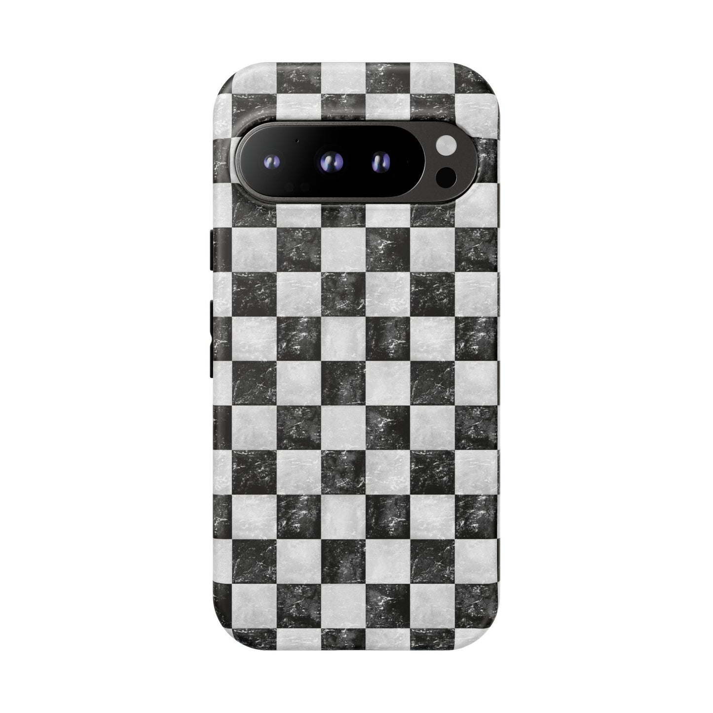 Grunge Checkered Phone Case