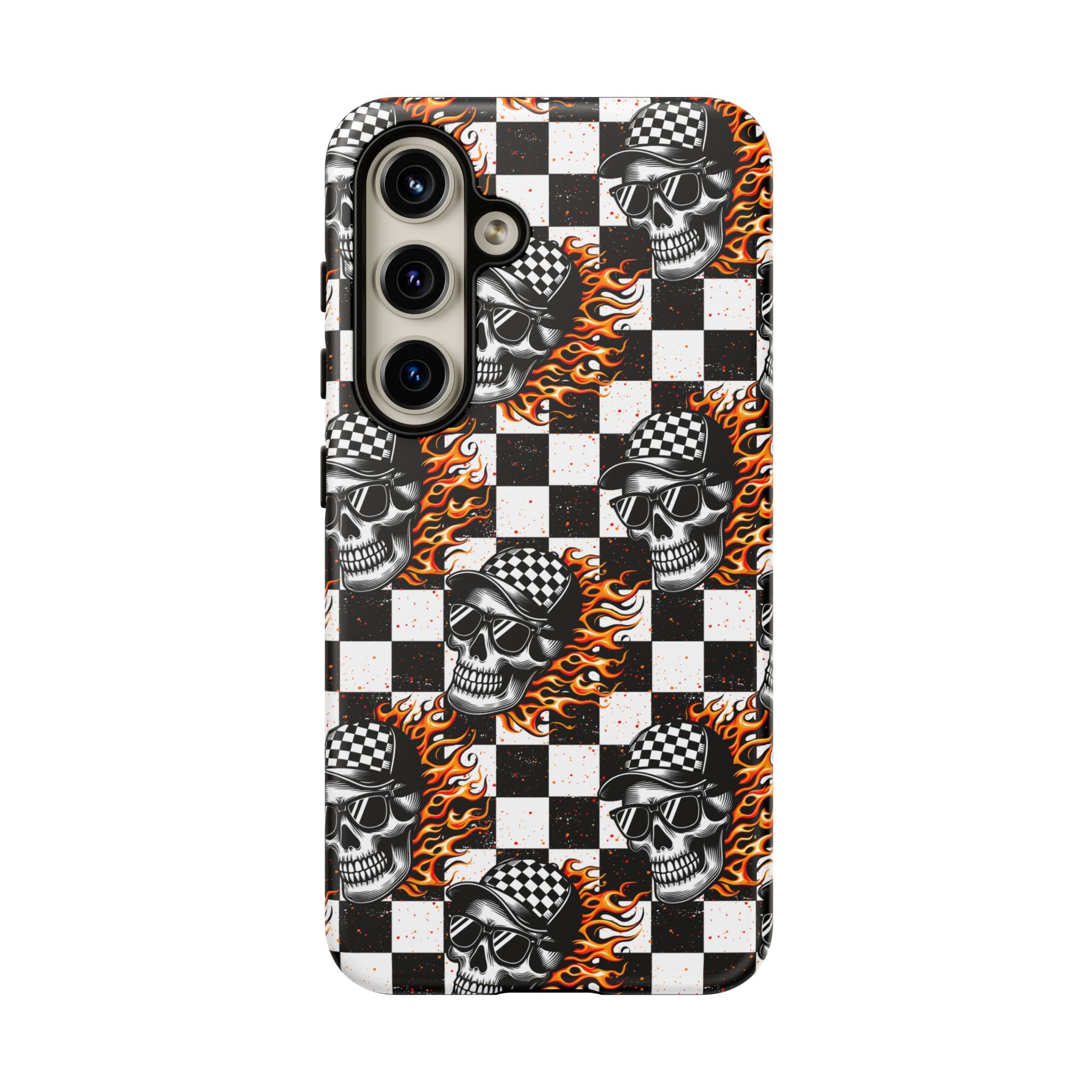 Fire Skulls Phone Case