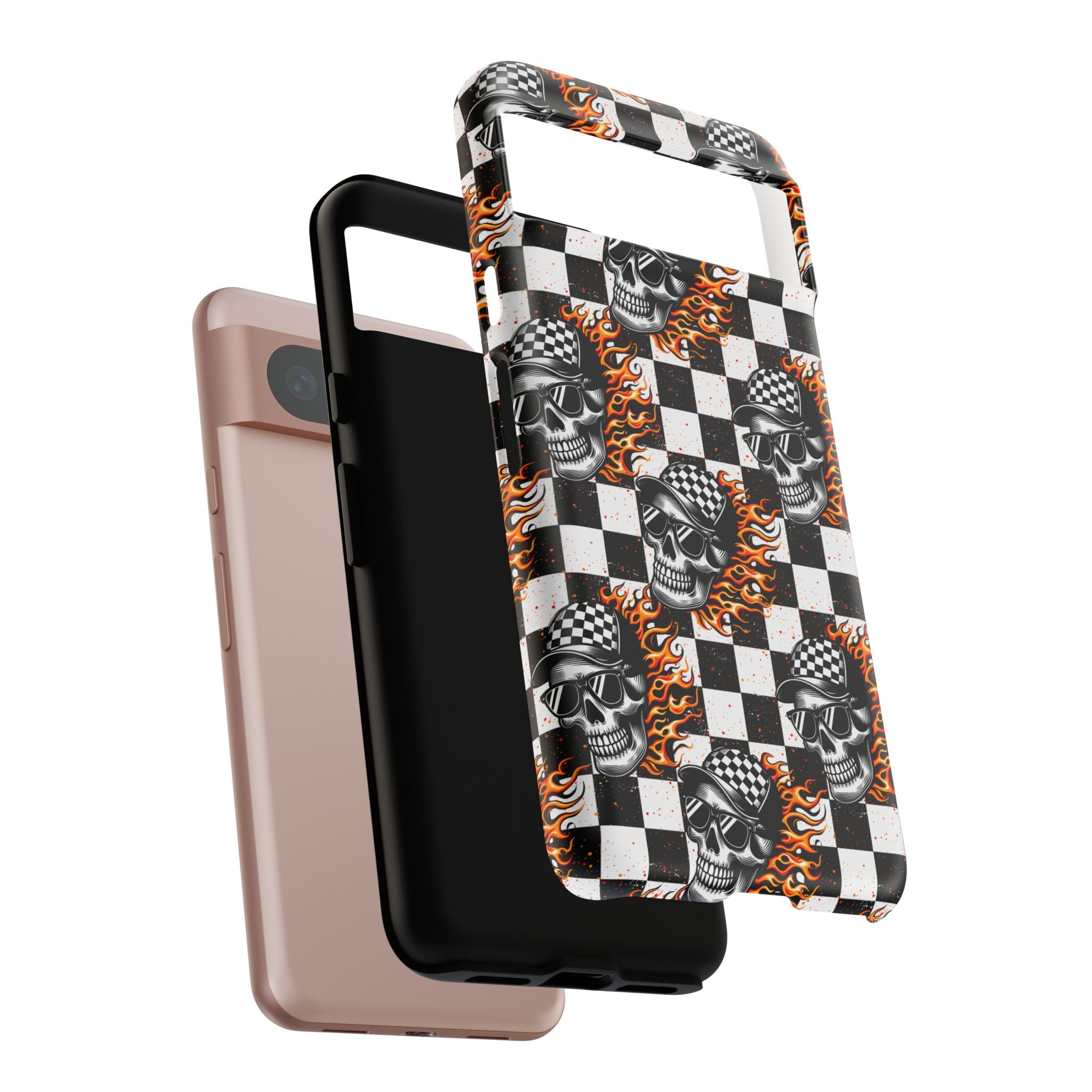 Fire Skulls Phone Case