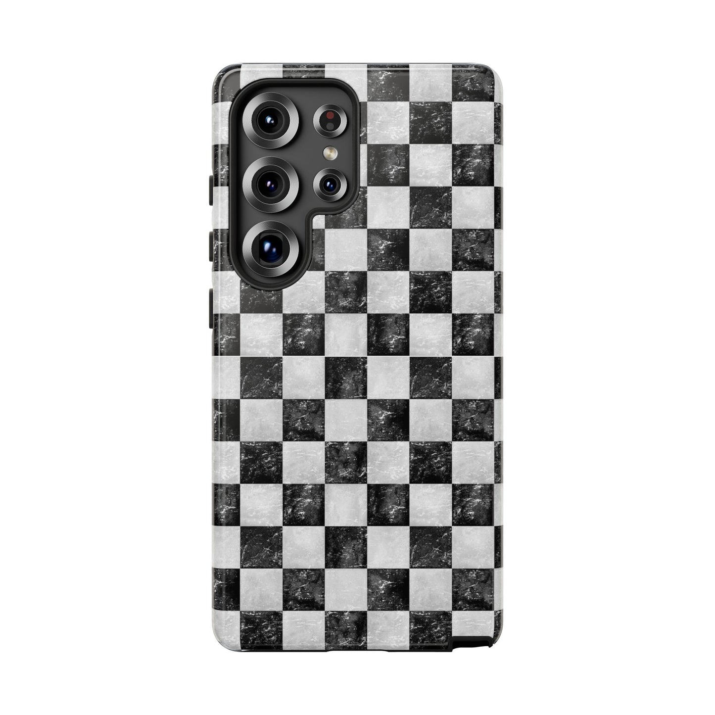 Grunge Checkered Phone Case