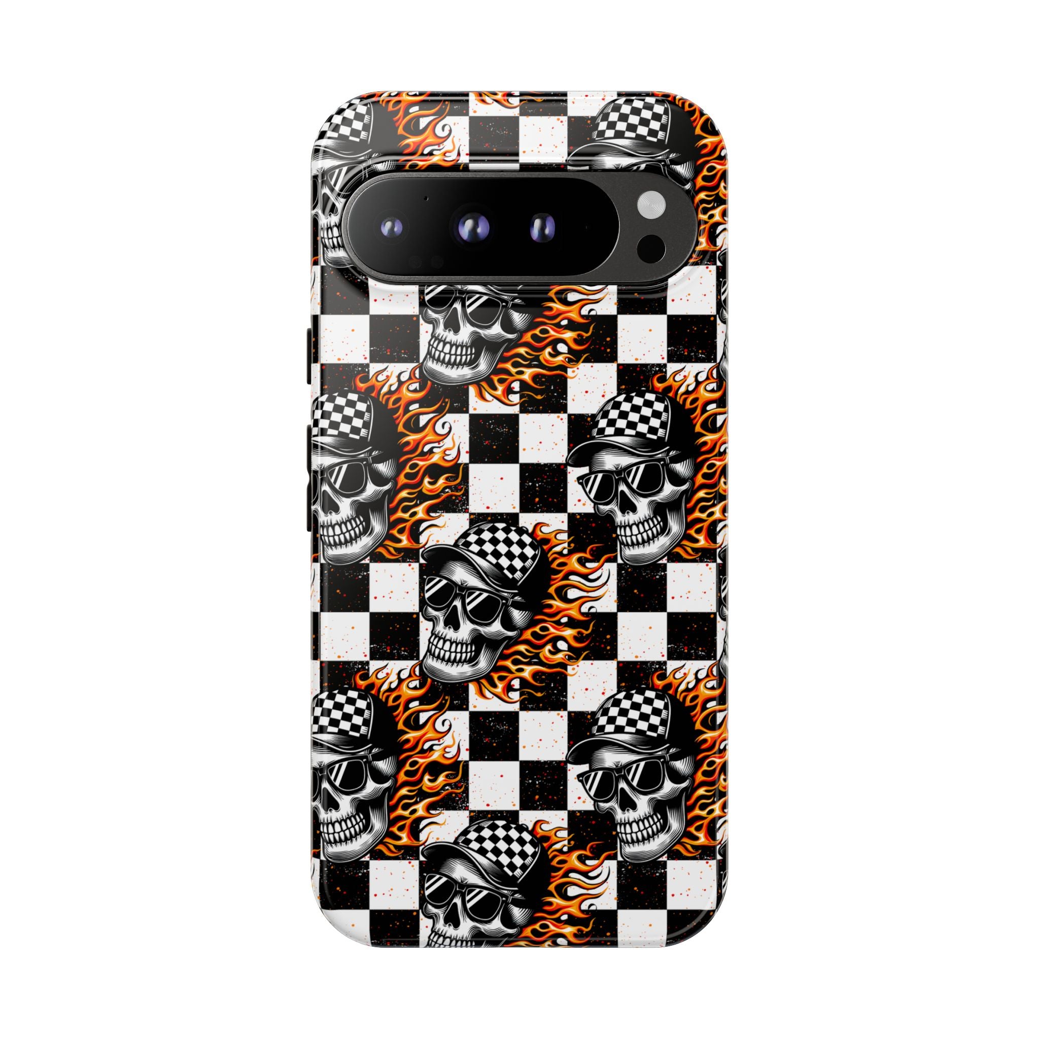 Fire Skulls Phone Case