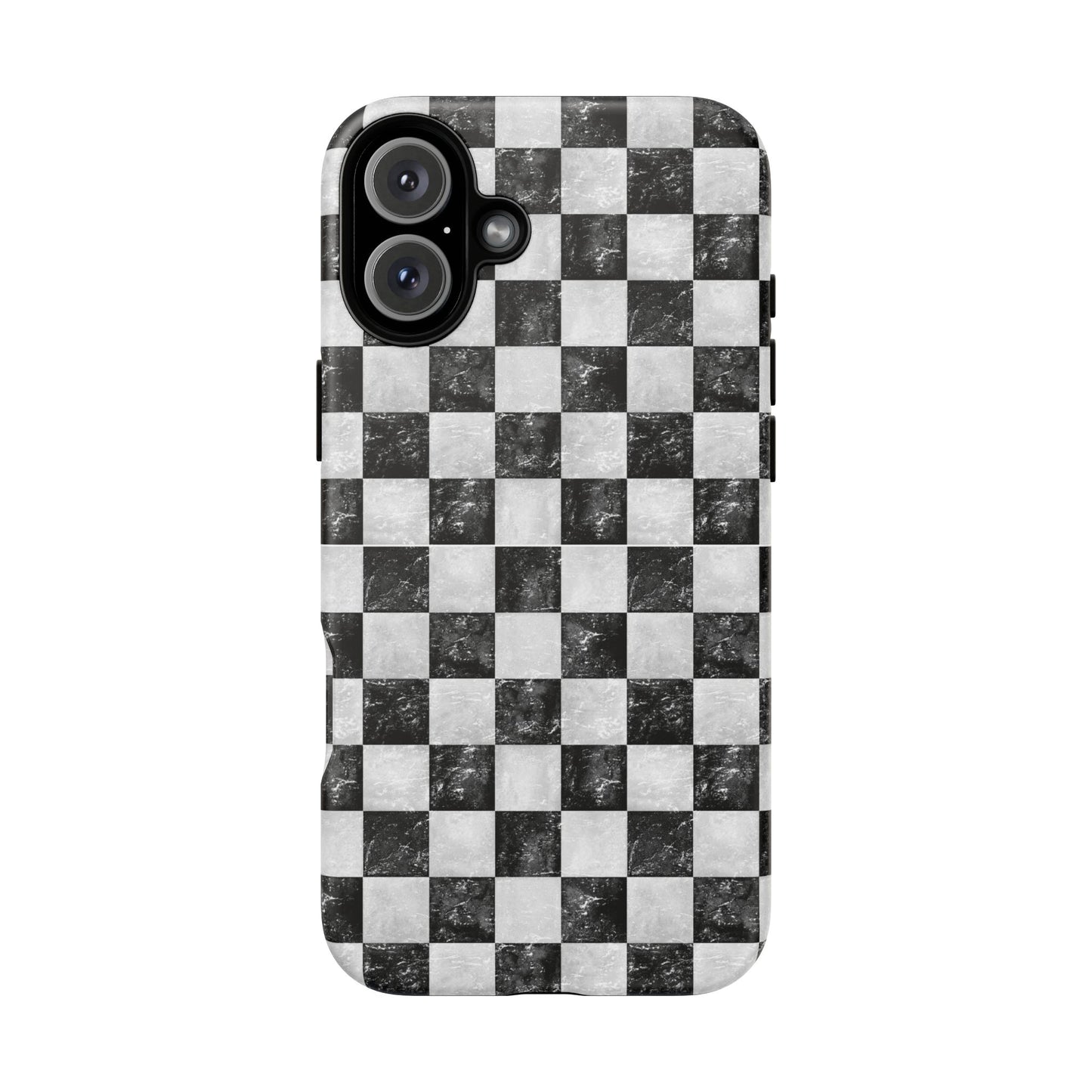 Grunge Checkered Phone Case