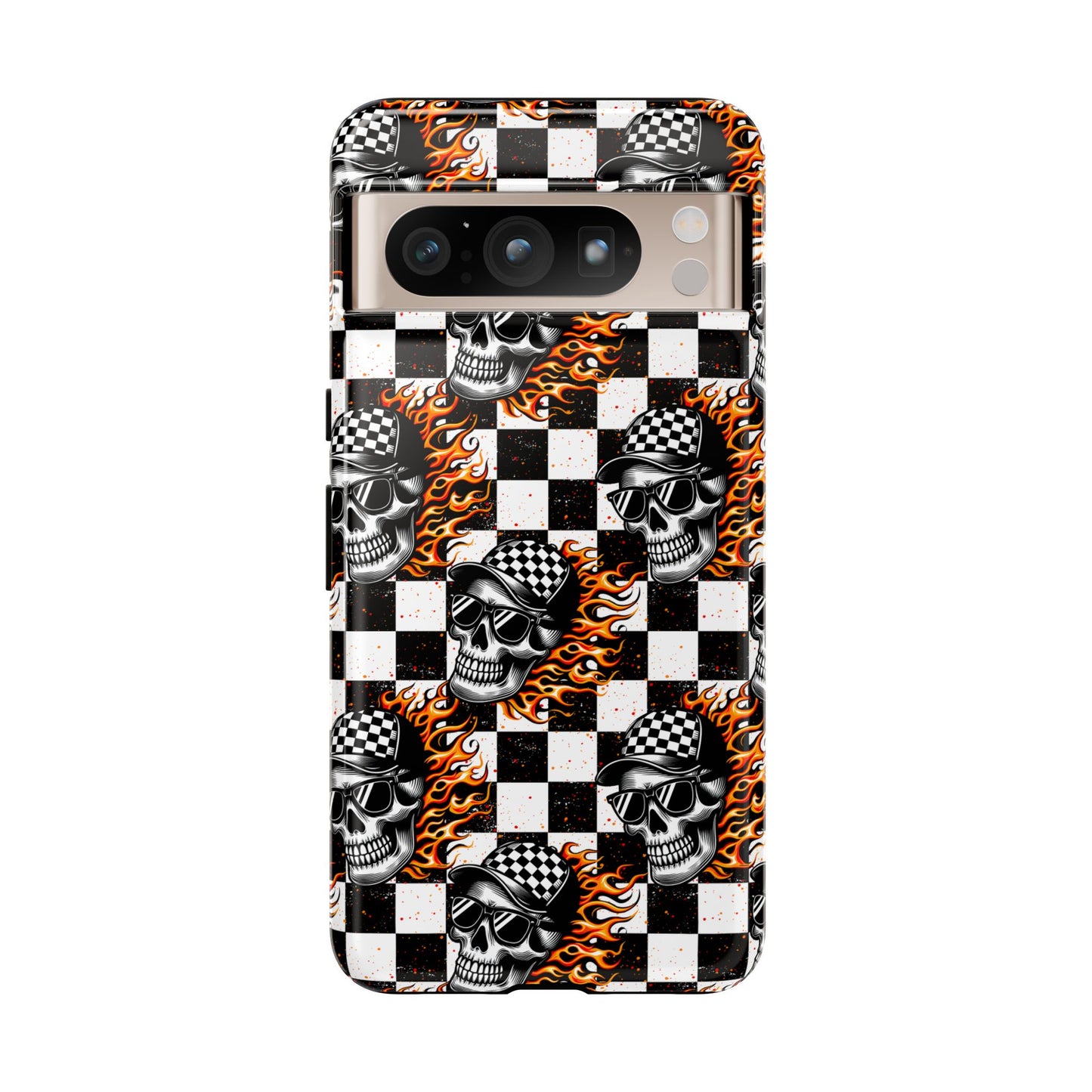 Fire Skulls Phone Case