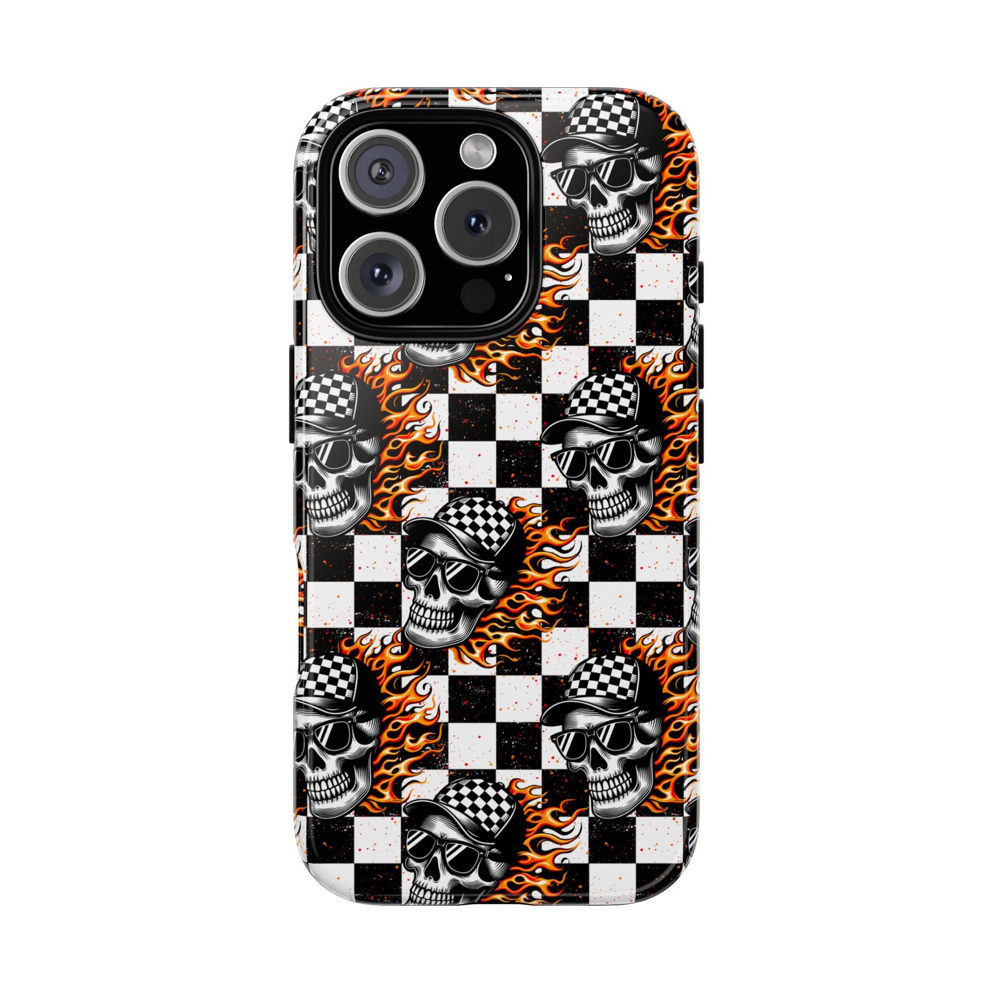 Fire Skulls Phone Case