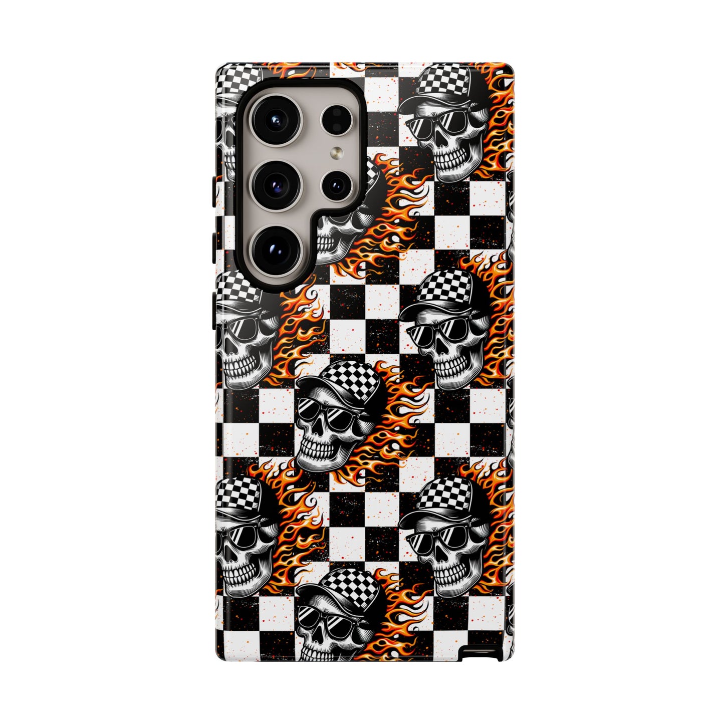 Fire Skulls Phone Case