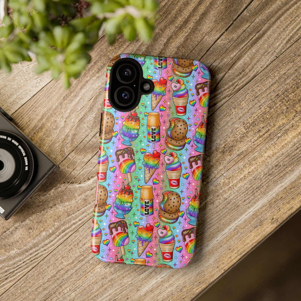 Pride & Ice Cream Phone Case
