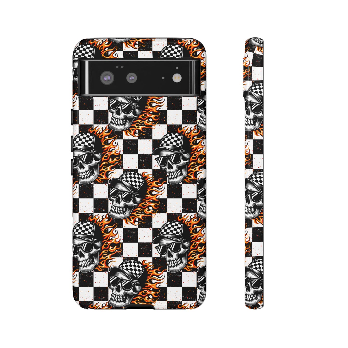 Fire Skulls Phone Case