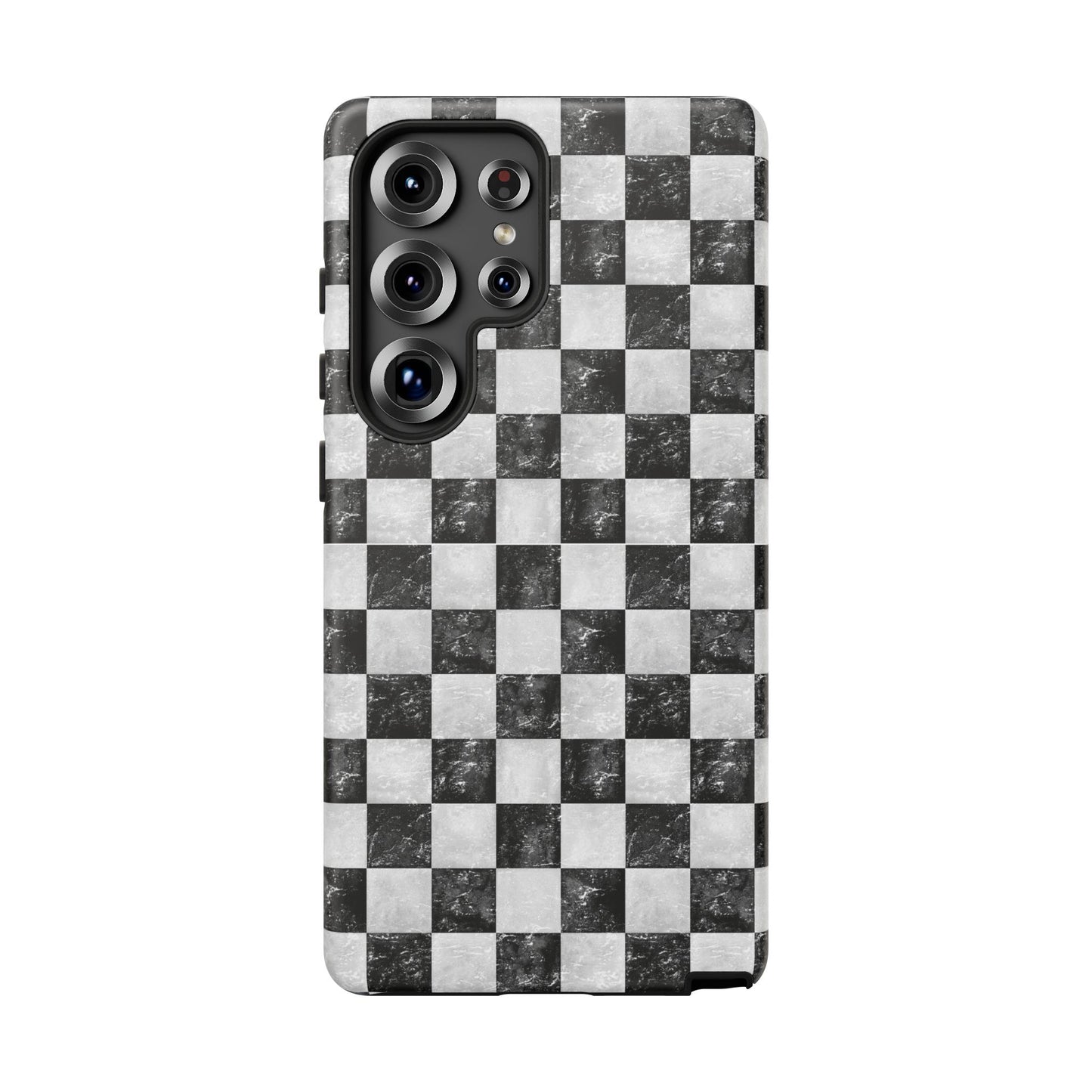 Grunge Checkered Phone Case