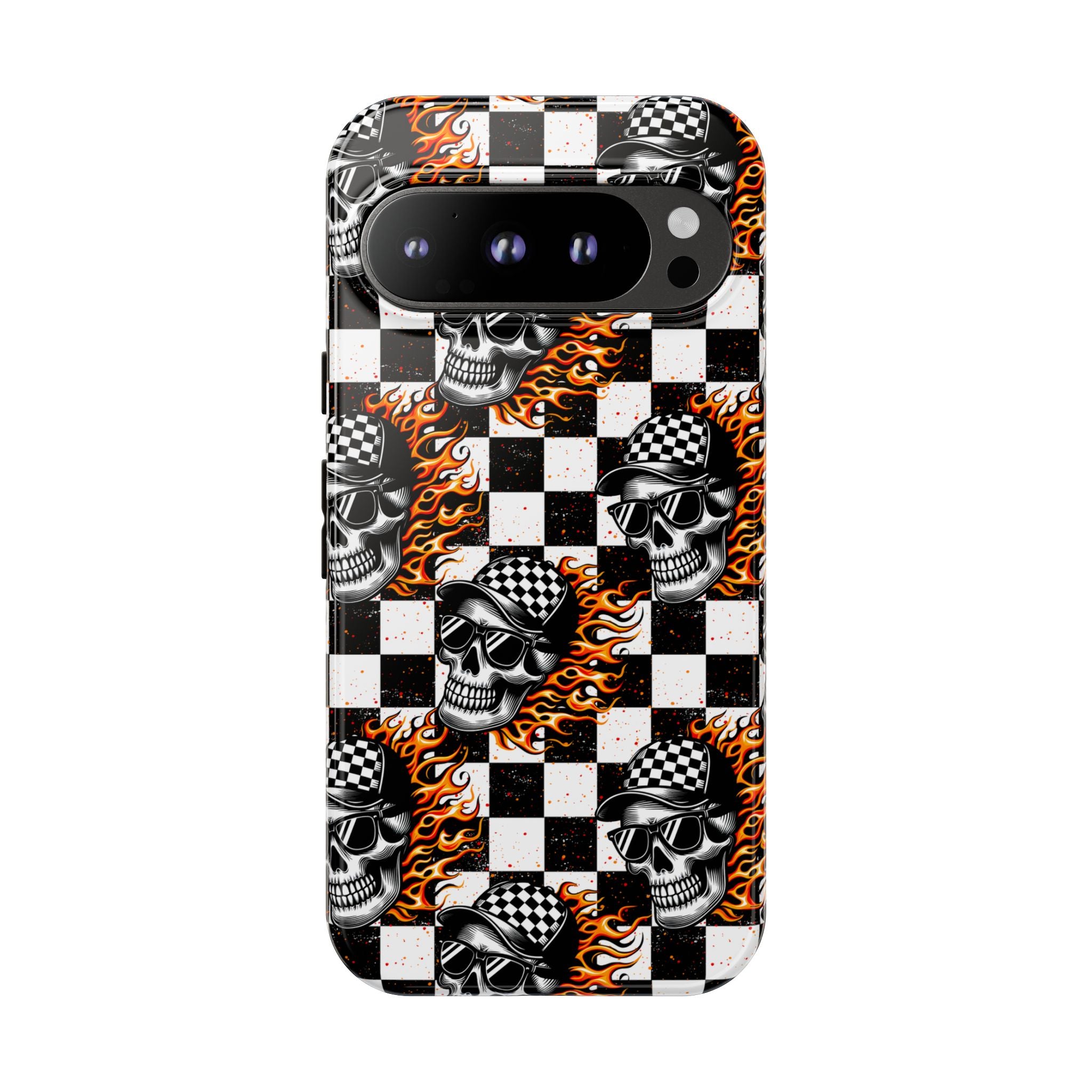 Fire Skulls Phone Case