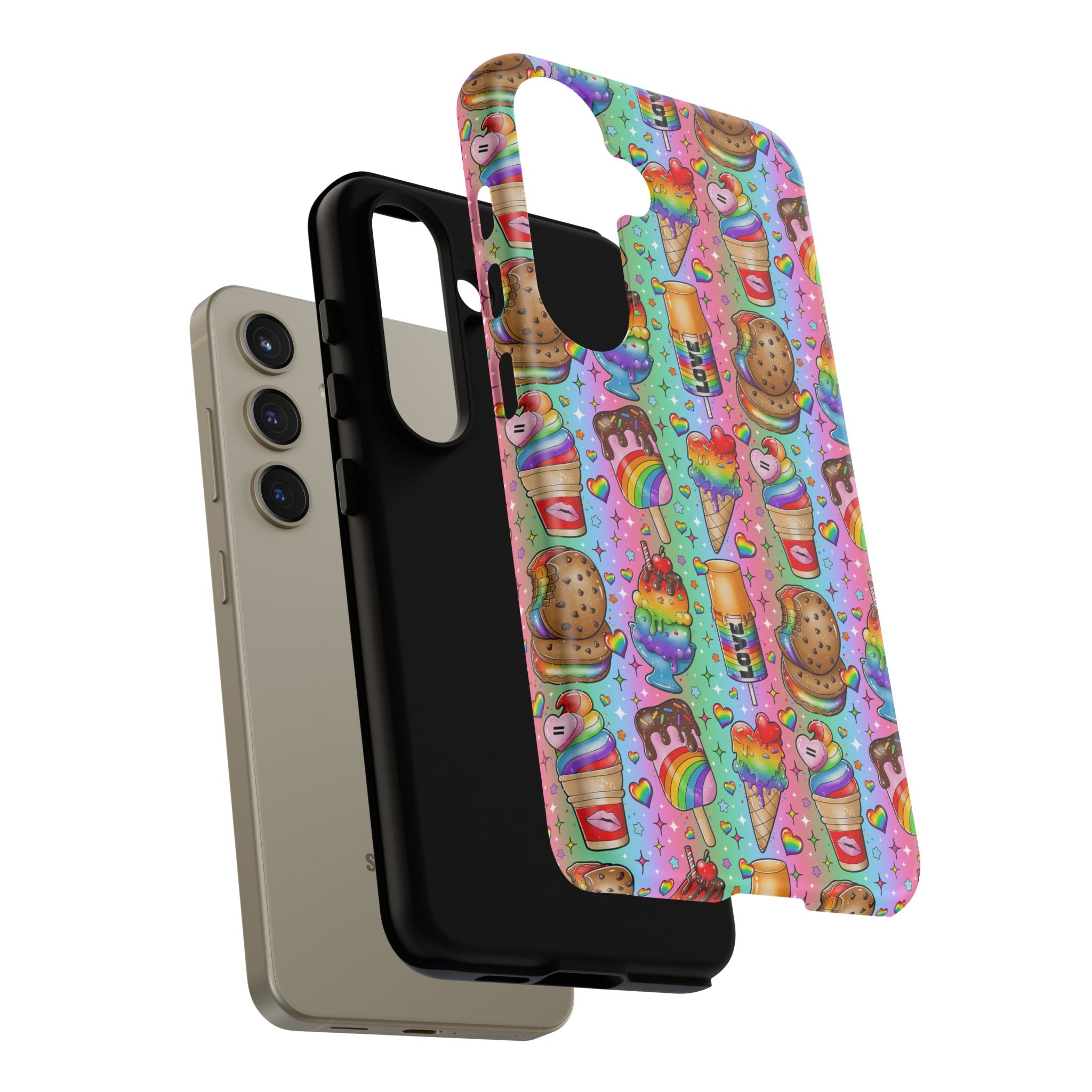 Pride & Ice Cream Phone Case