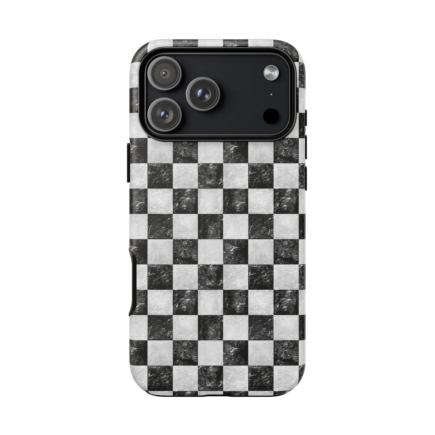 Grunge Checkered Phone Case