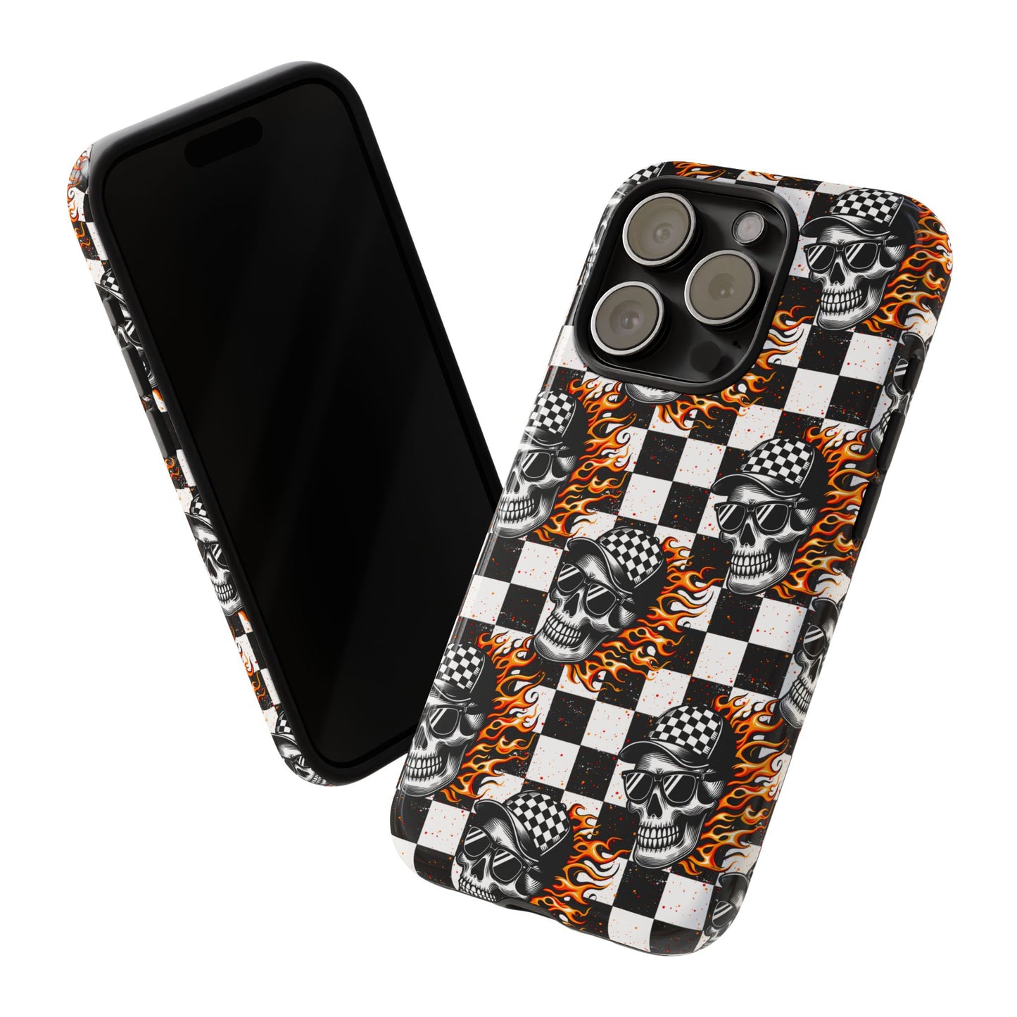 Fire Skulls Phone Case