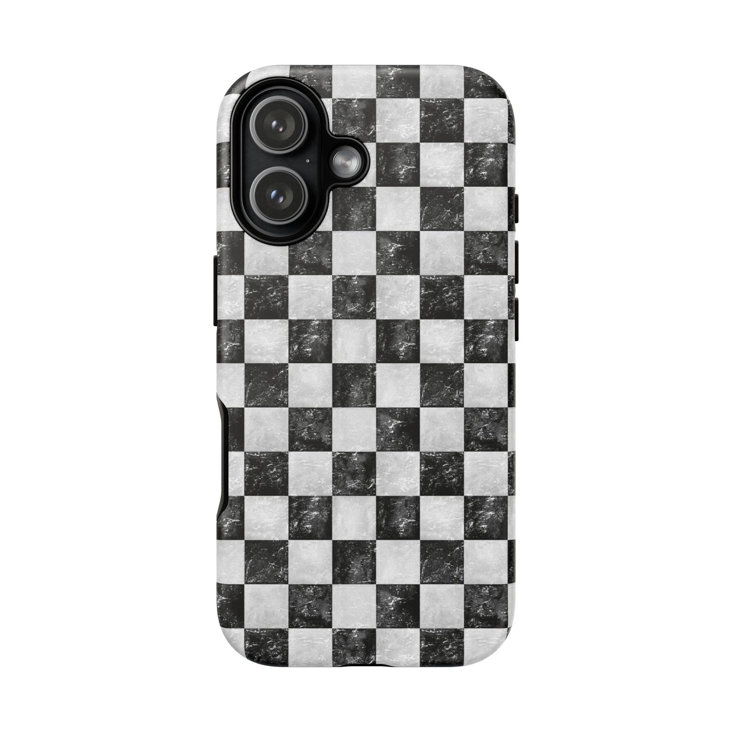 Grunge Checkered Phone Case