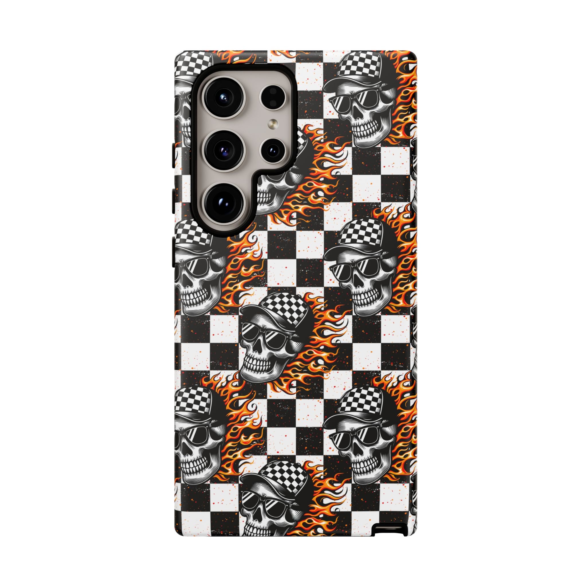 Fire Skulls Phone Case