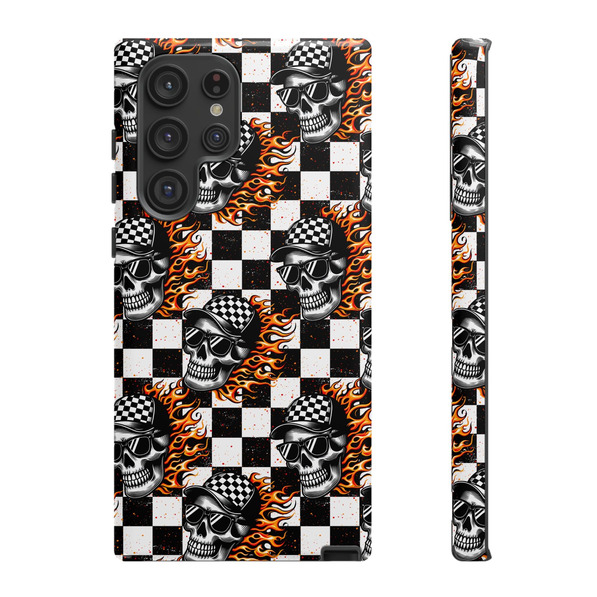 Fire Skulls Phone Case