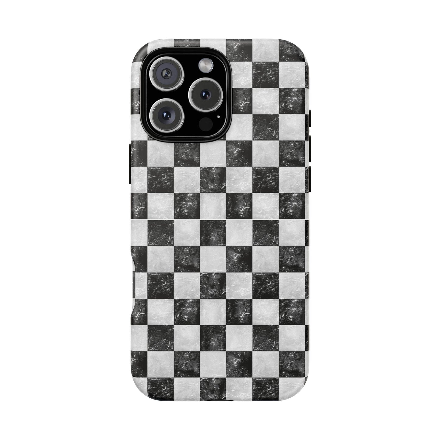 Grunge Checkered Phone Case