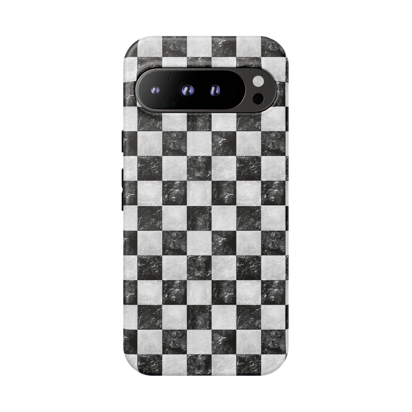 Grunge Checkered Phone Case