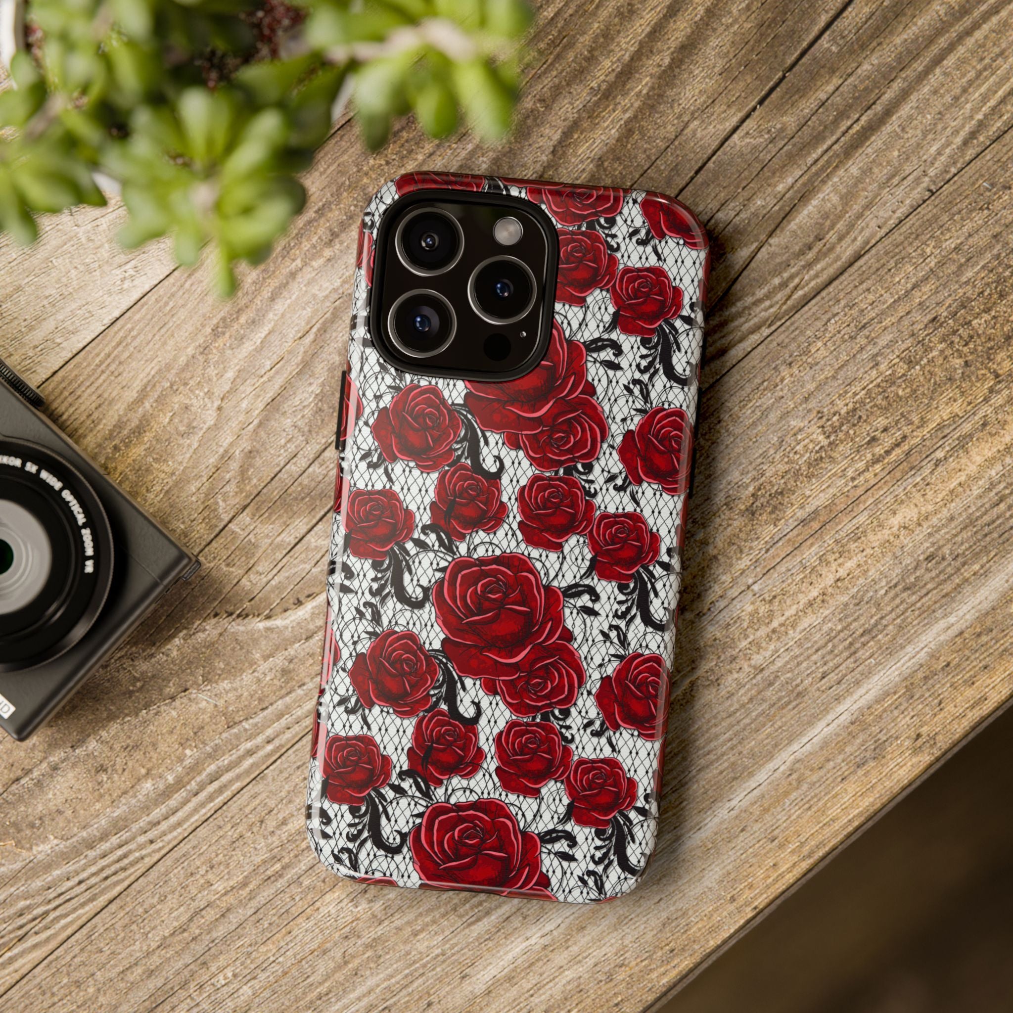 Lace & Roses Phone Case