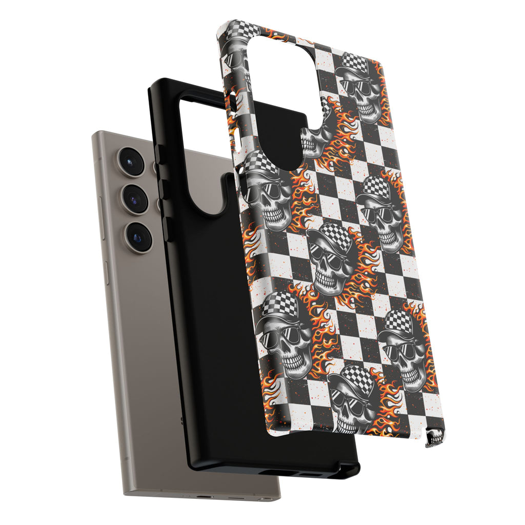 Fire Skulls Phone Case