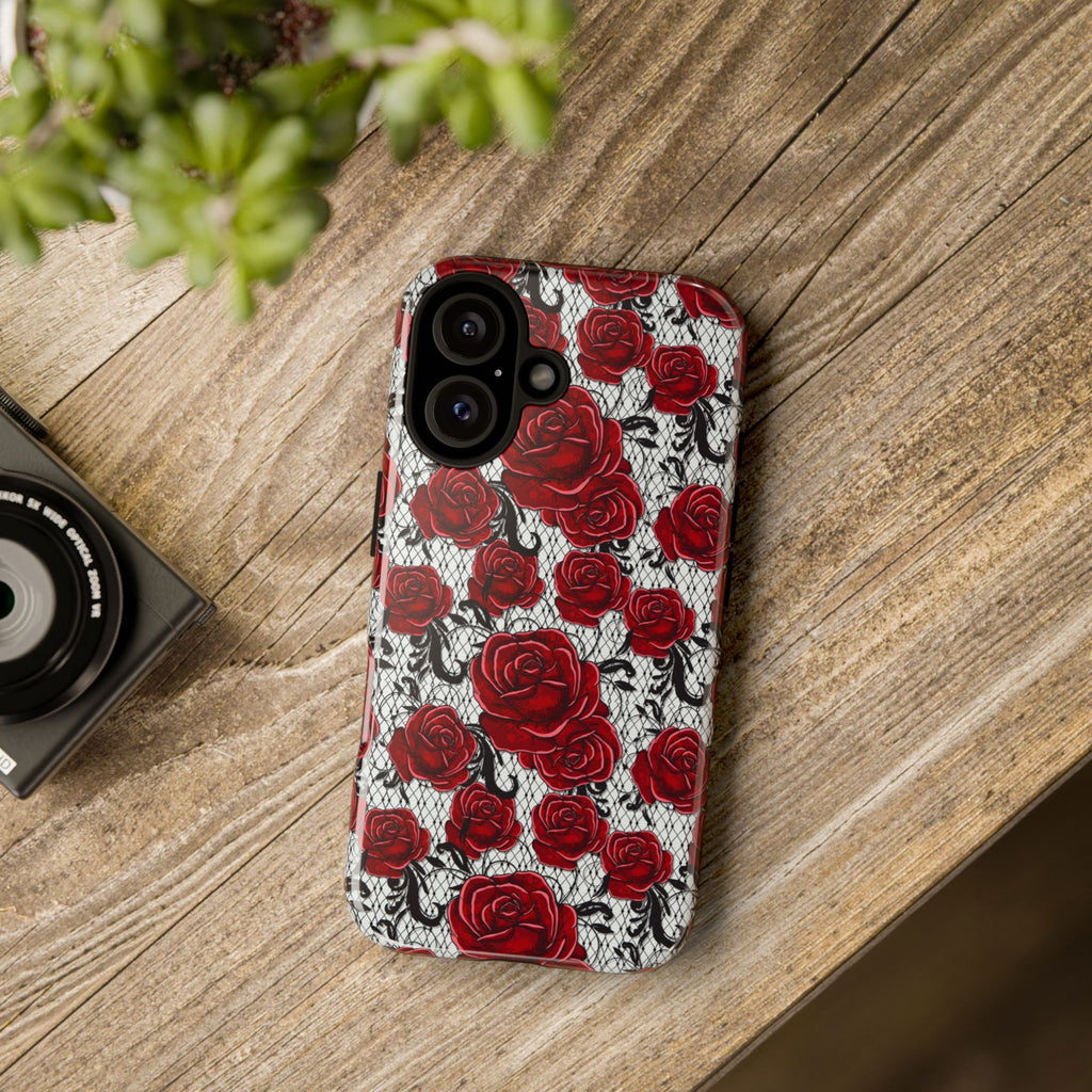 Lace & Roses Phone Case