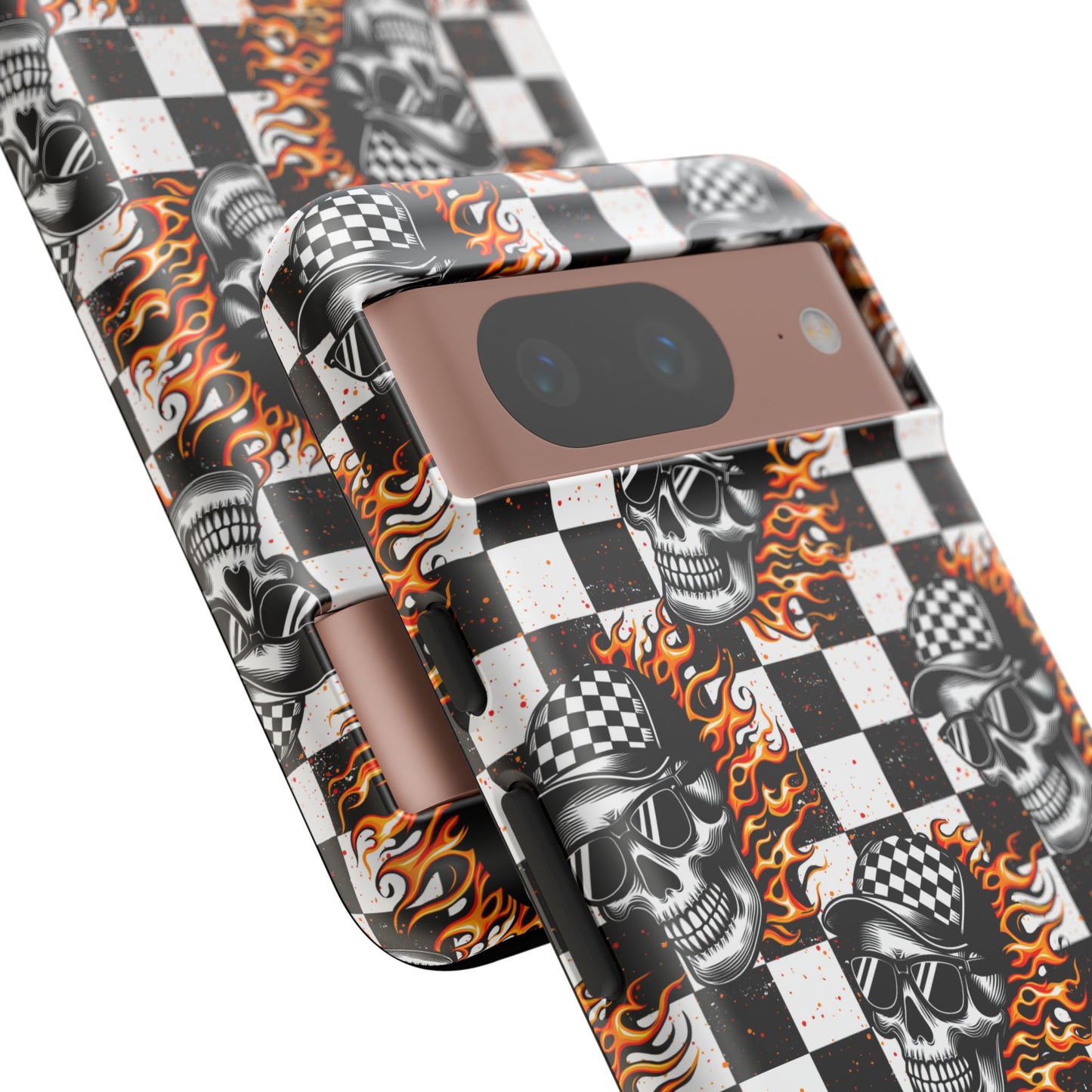 Fire Skulls Phone Case