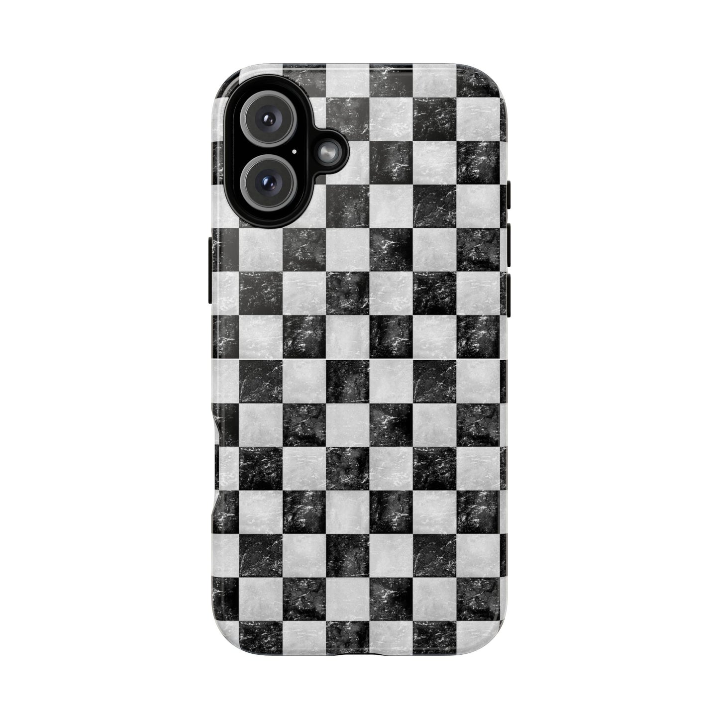 Grunge Checkered Phone Case