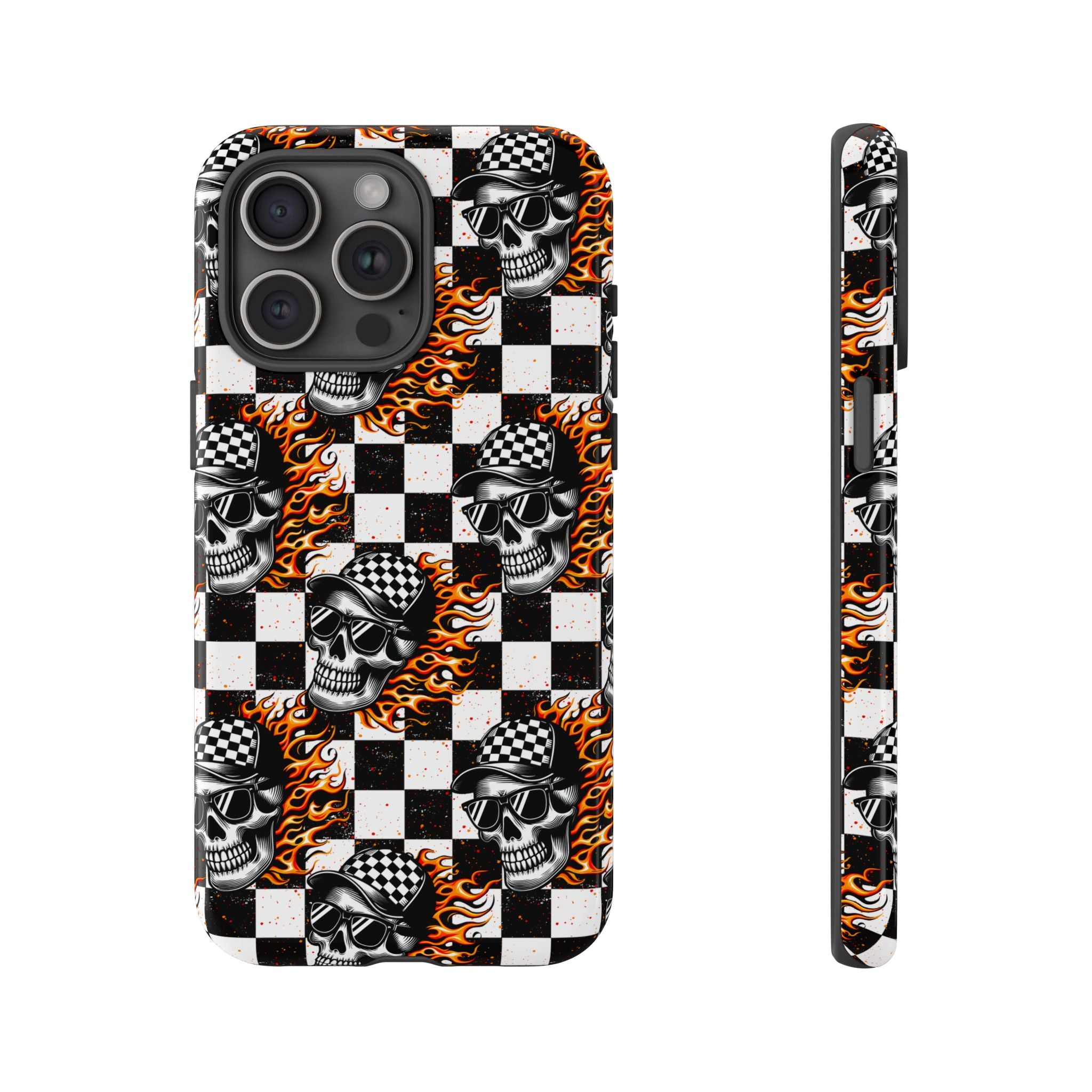 Fire Skulls Phone Case