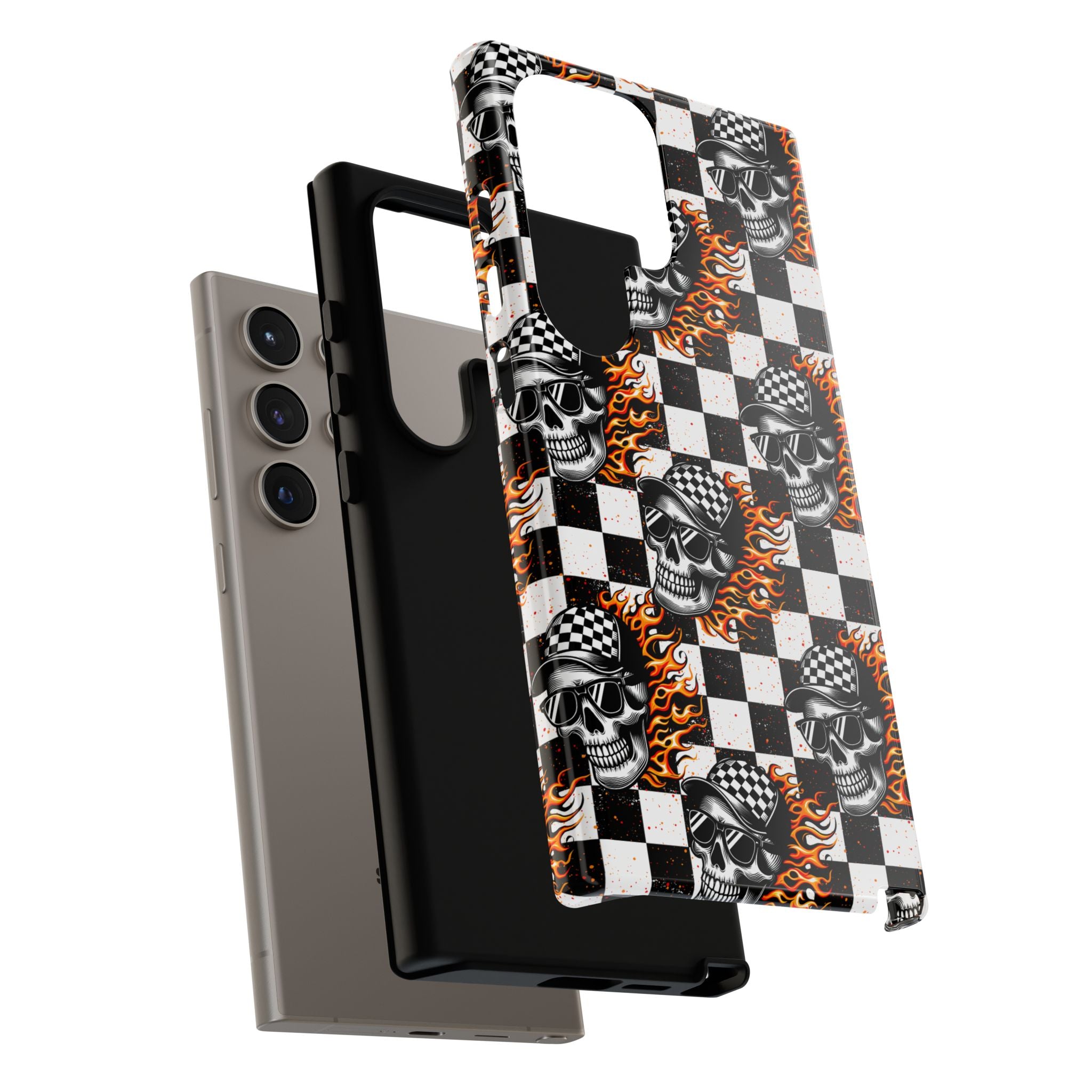 Fire Skulls Phone Case