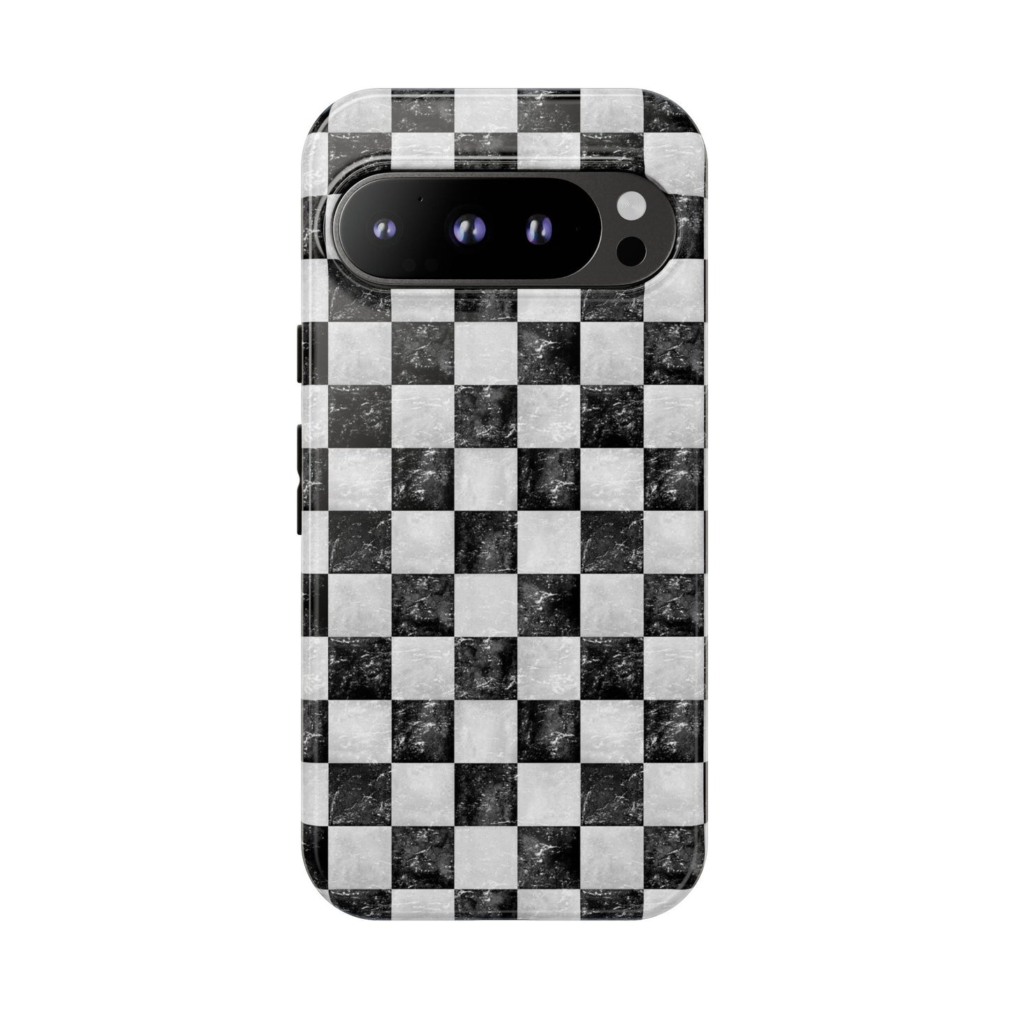 Grunge Checkered Phone Case