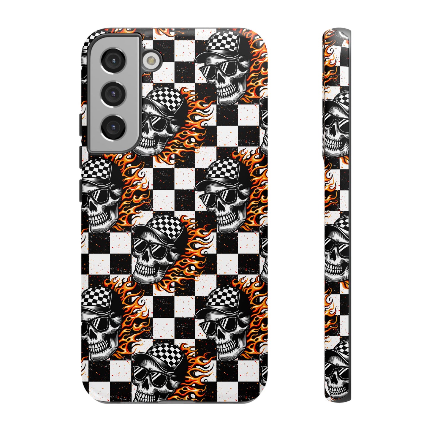 Fire Skulls Phone Case