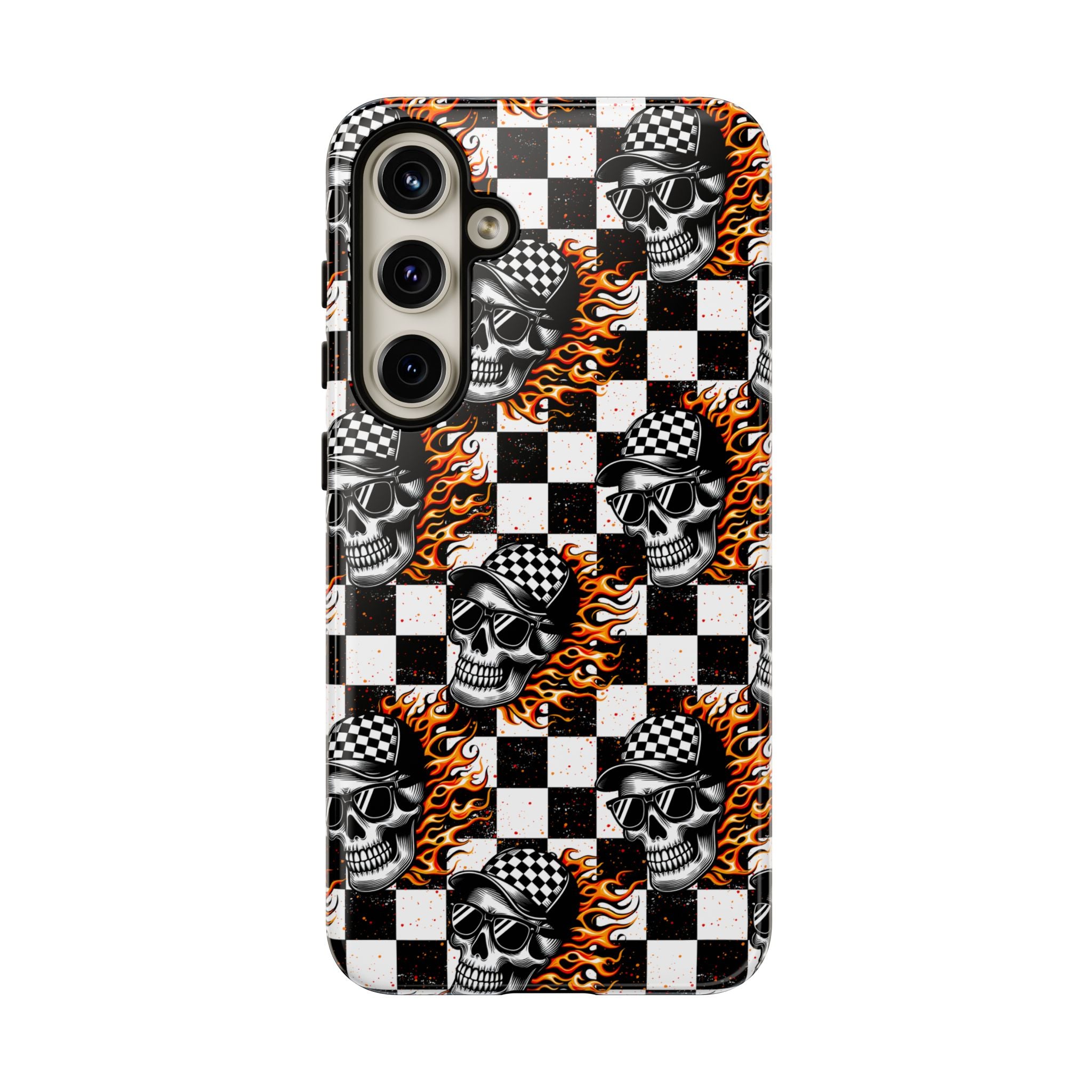 Fire Skulls Phone Case