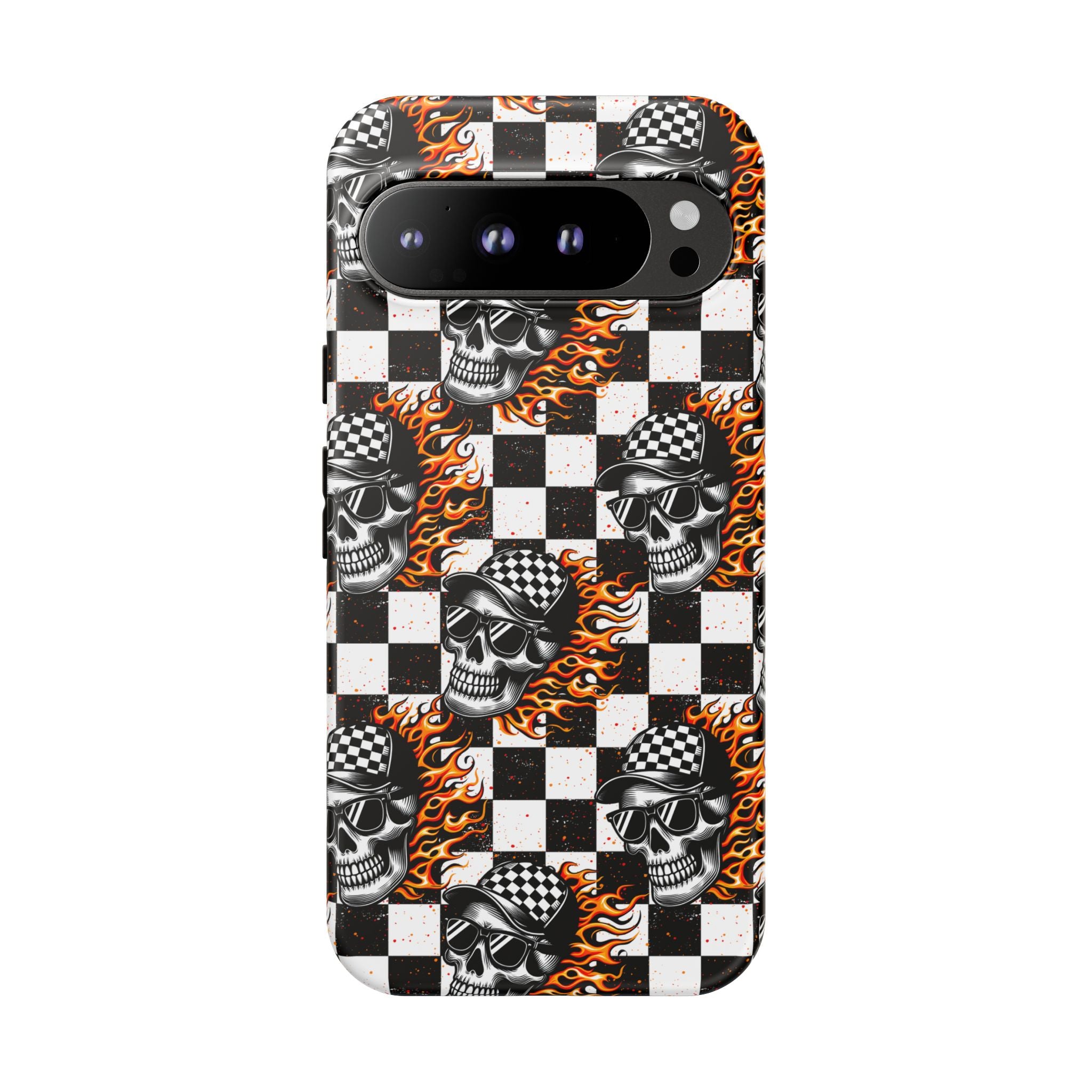 Fire Skulls Phone Case