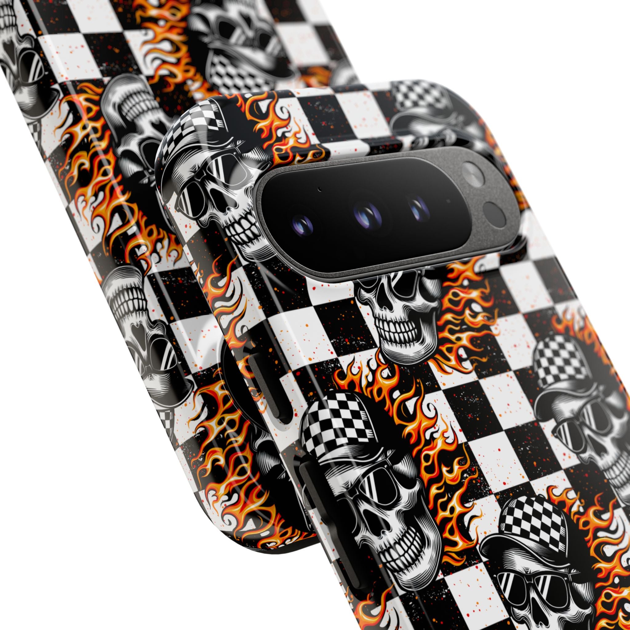 Fire Skulls Phone Case