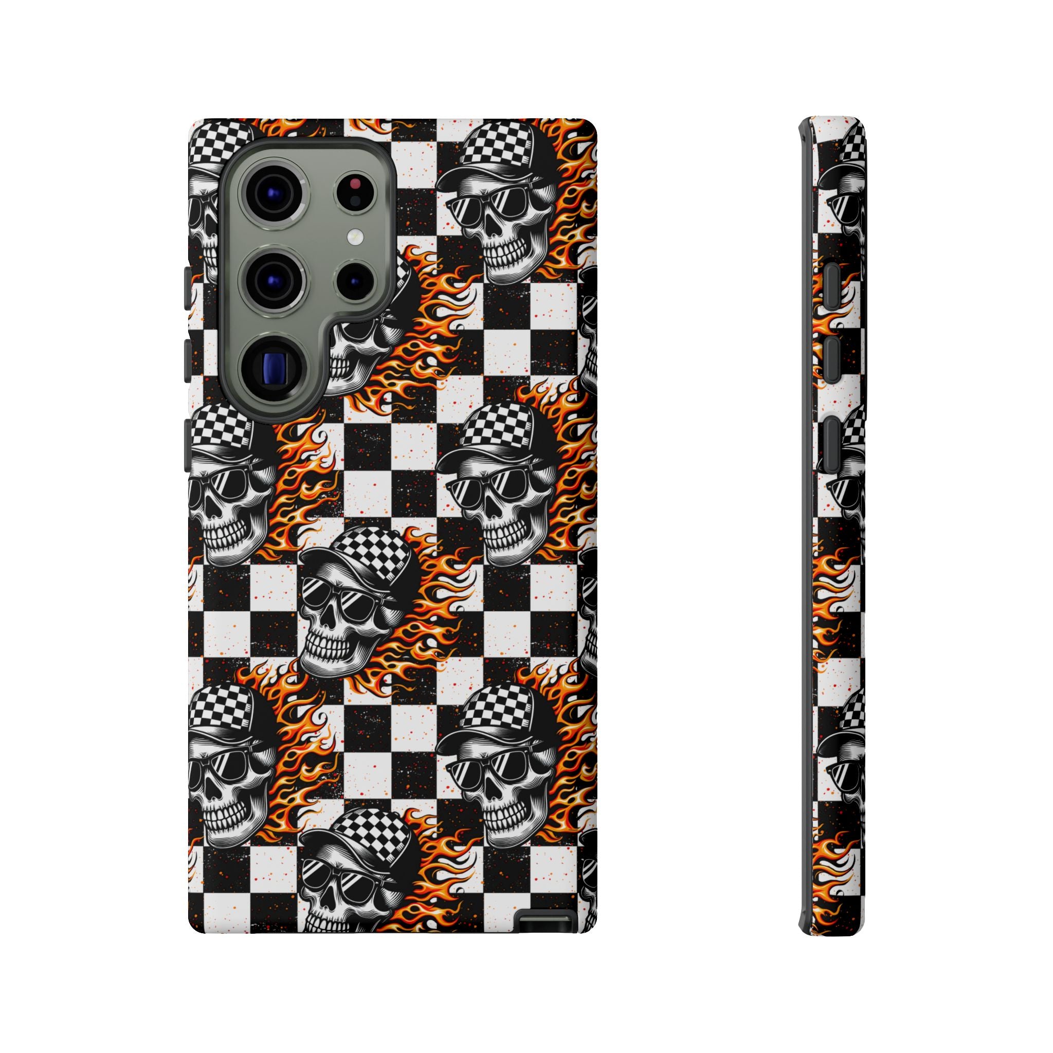 Fire Skulls Phone Case