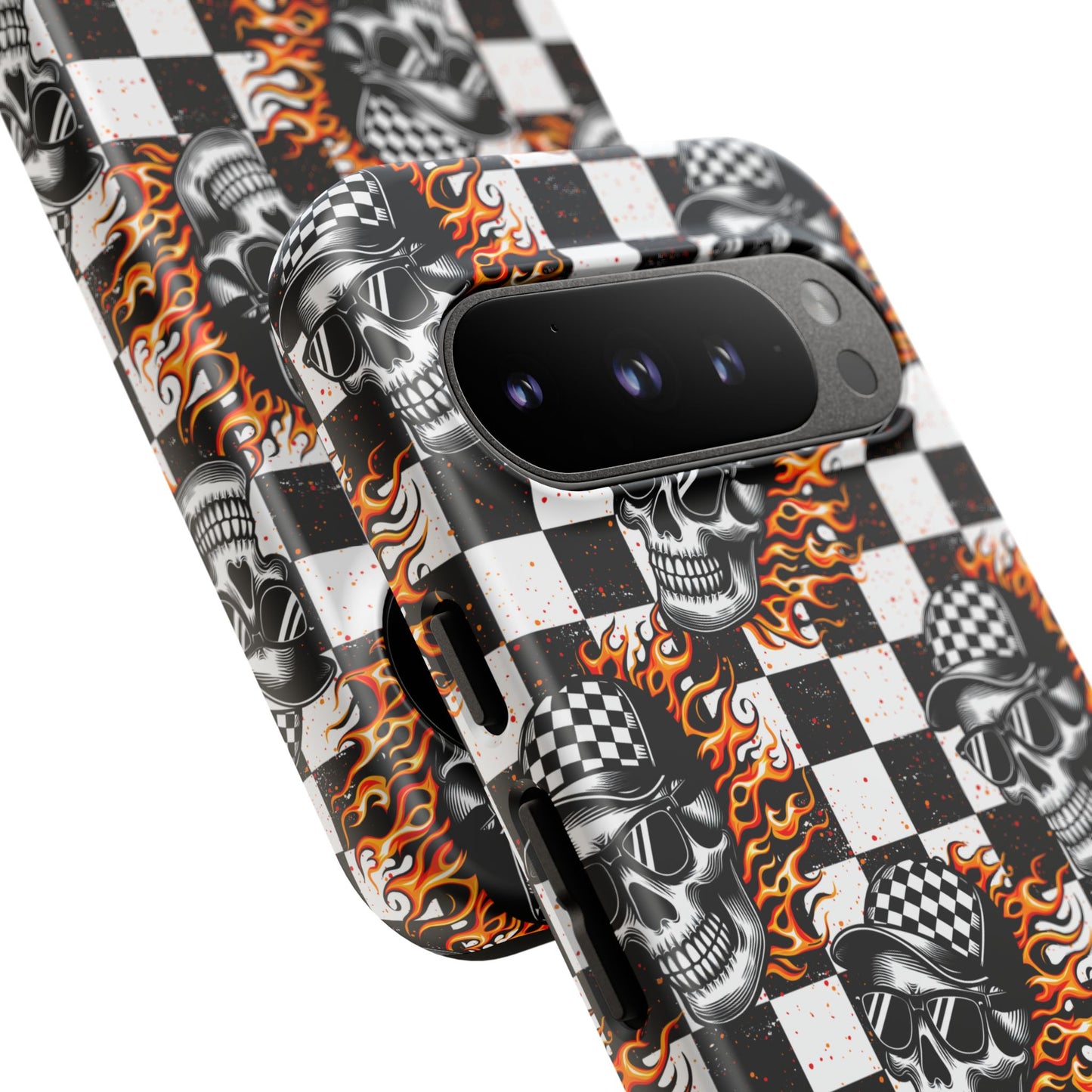 Fire Skulls Phone Case