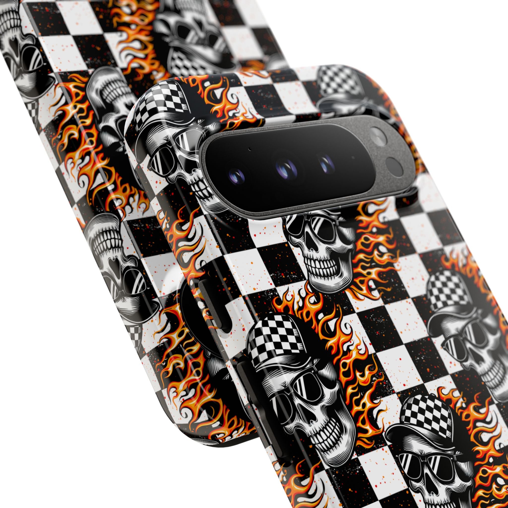 Fire Skulls Phone Case