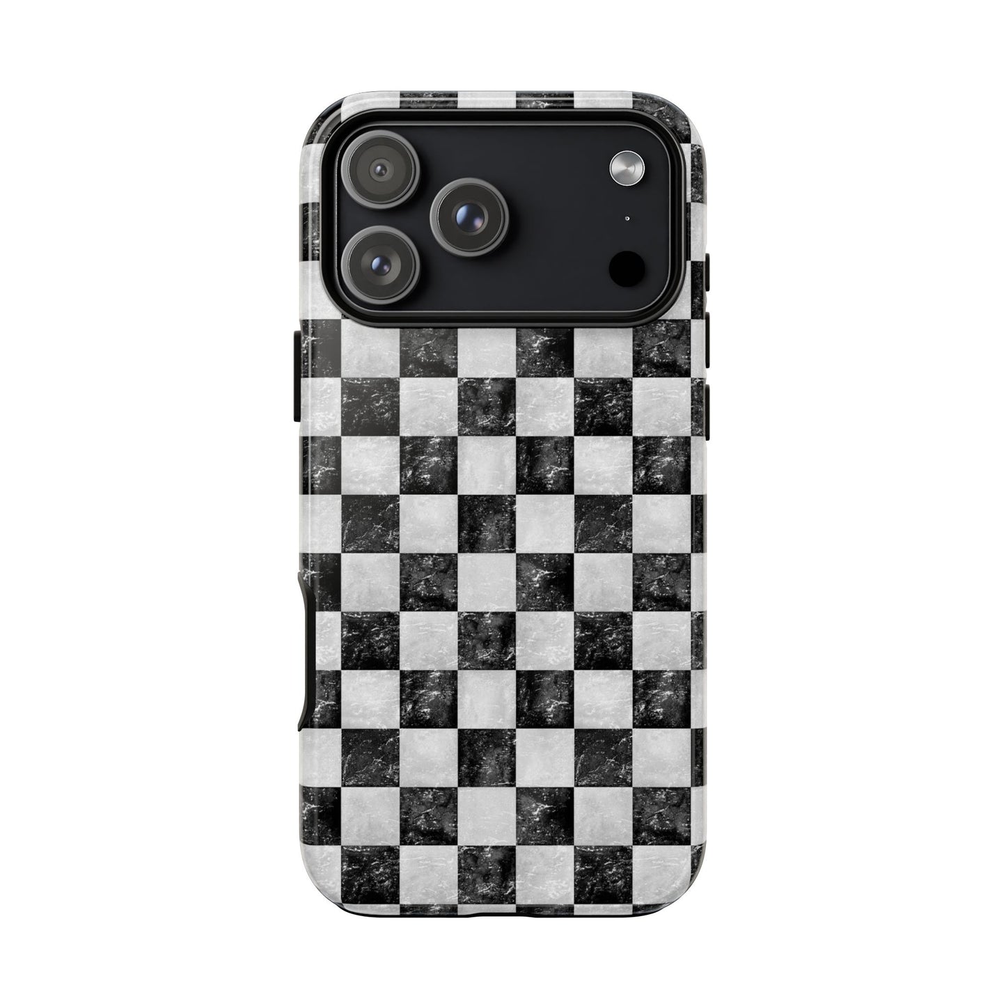 Grunge Checkered Phone Case