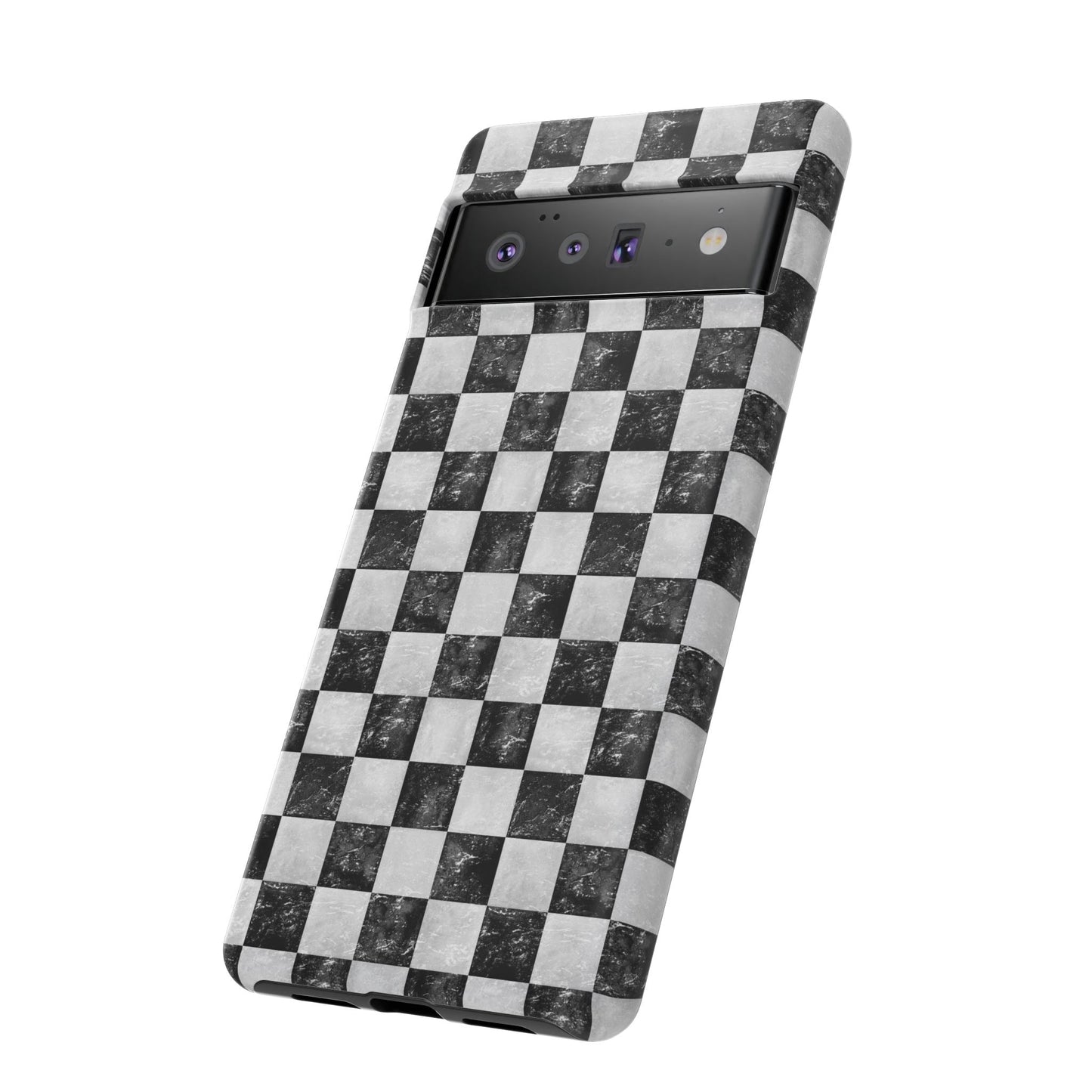 Grunge Checkered Phone Case