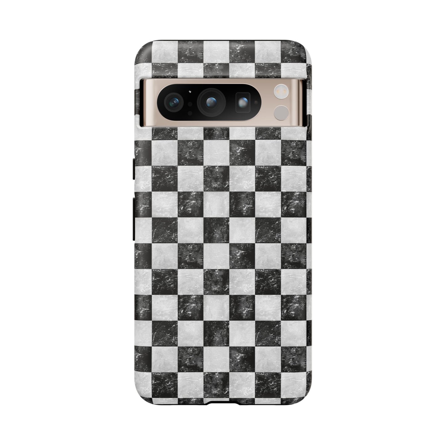 Grunge Checkered Phone Case