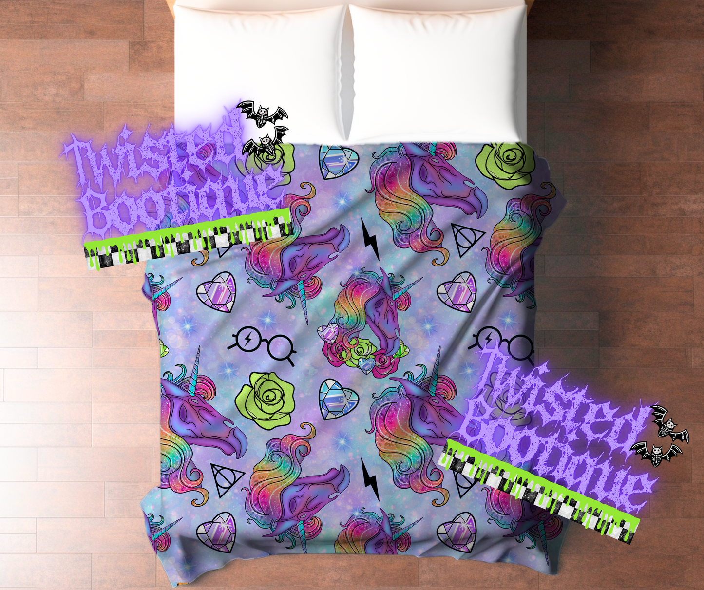 Thestral Plush Blanket