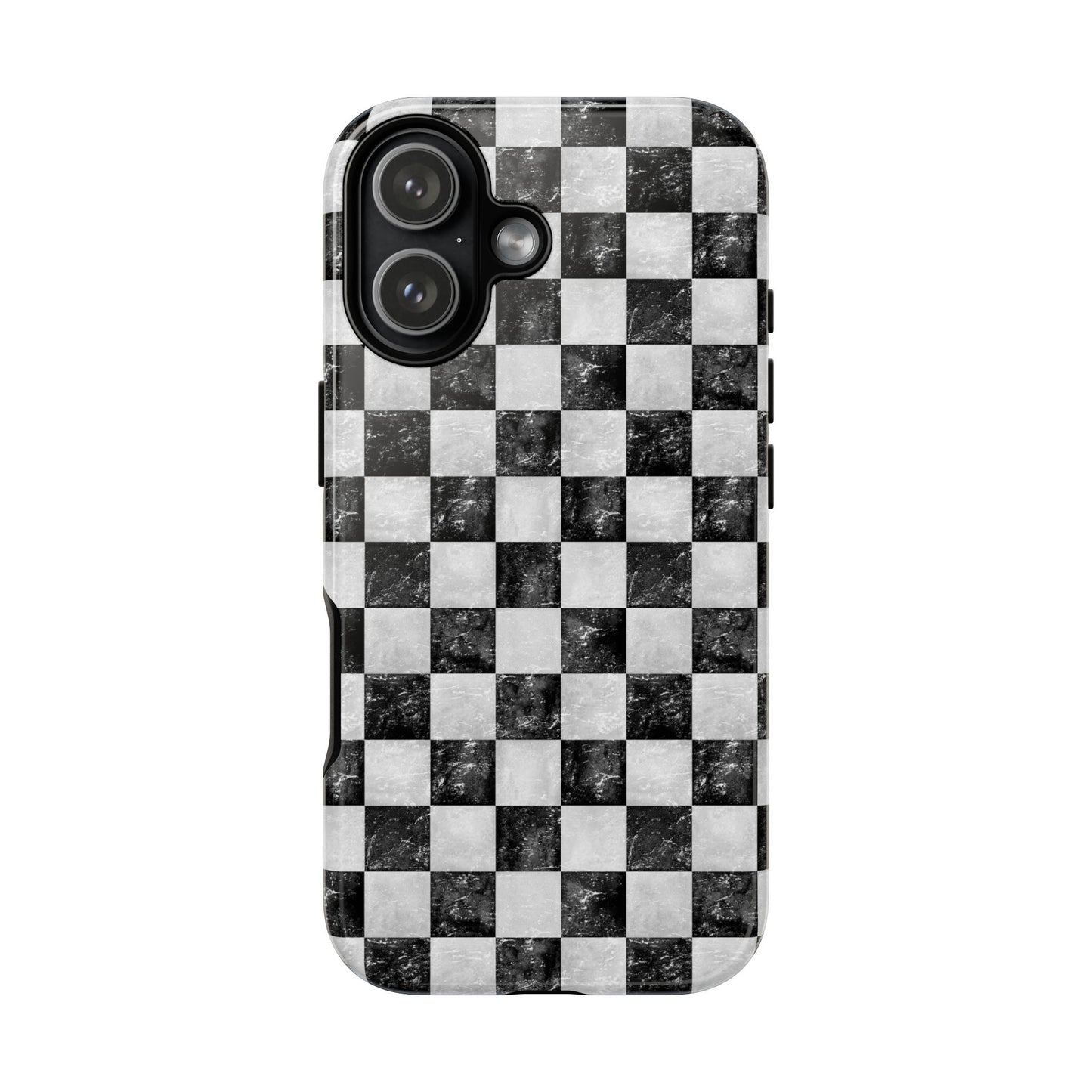 Grunge Checkered Phone Case