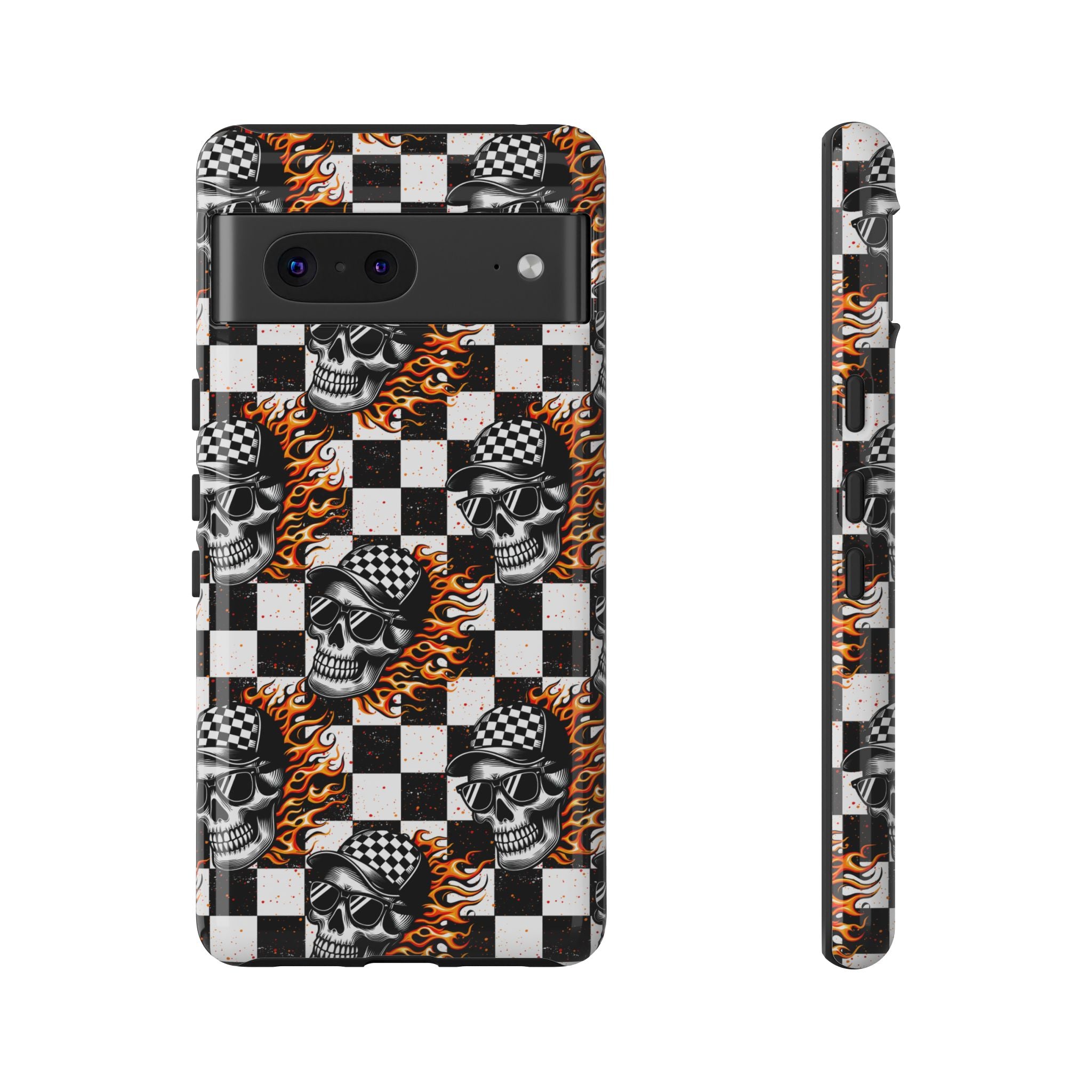 Fire Skulls Phone Case