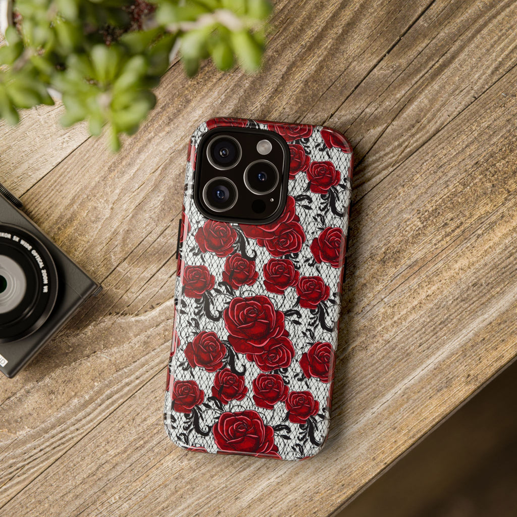 Lace & Roses Phone Case