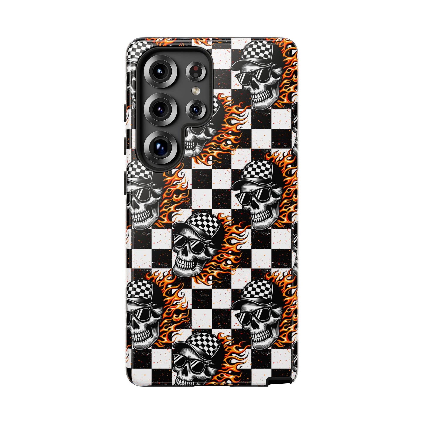 Fire Skulls Phone Case