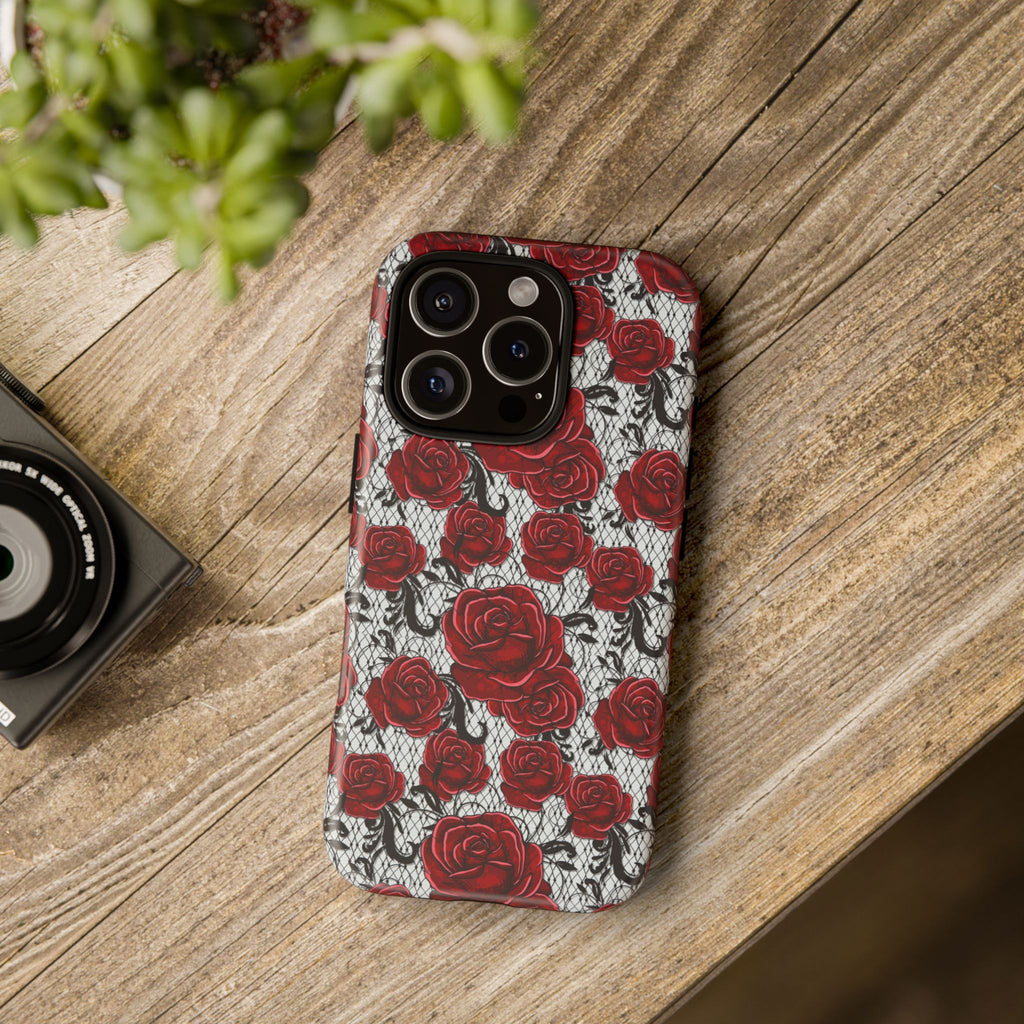 Lace & Roses Phone Case